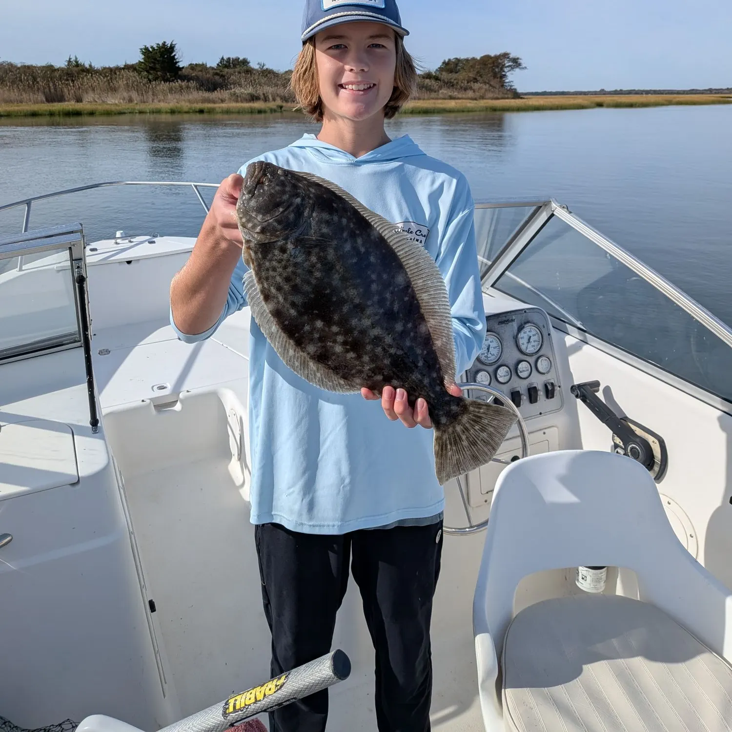 Summer flounder caught on Fishbrain