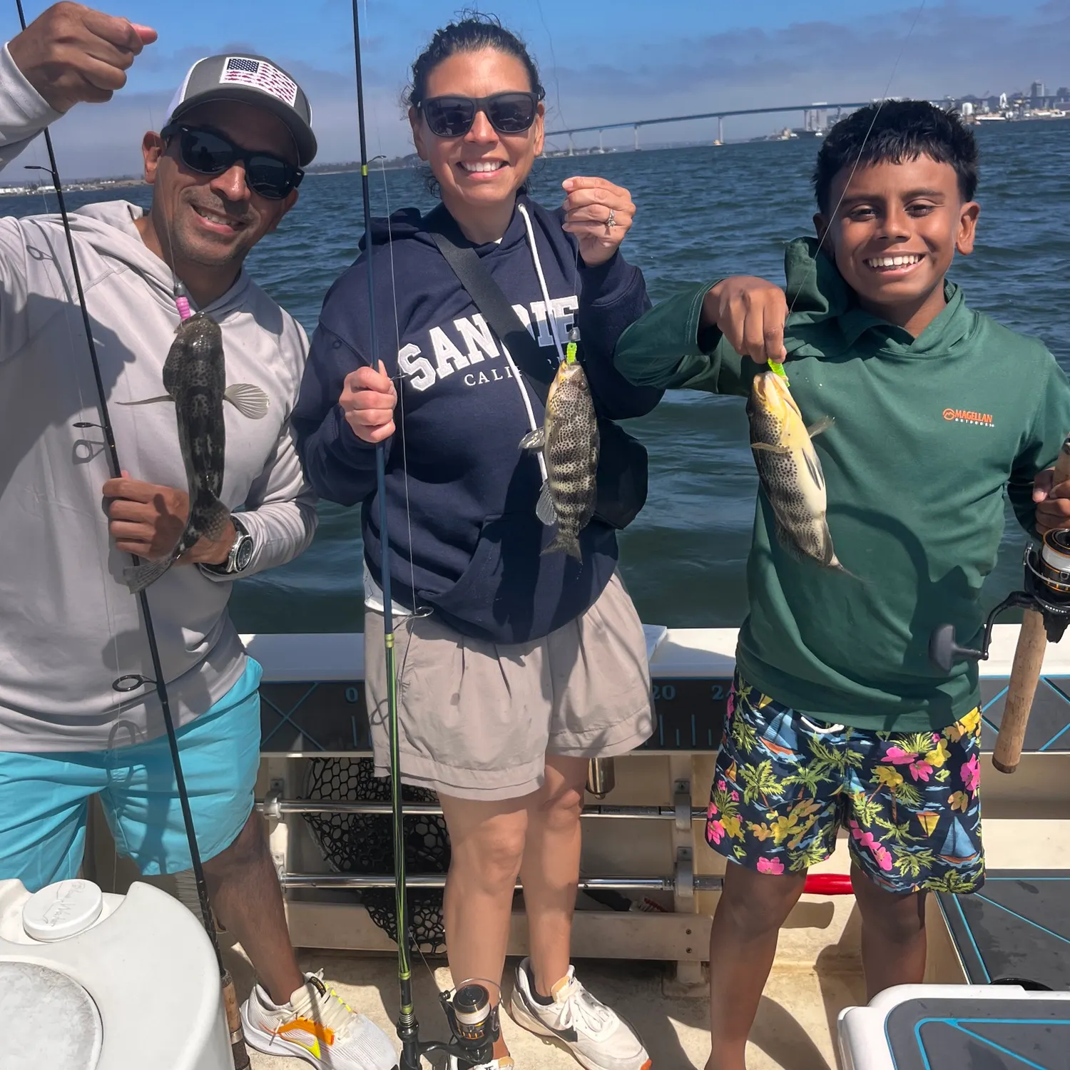 recently logged catches