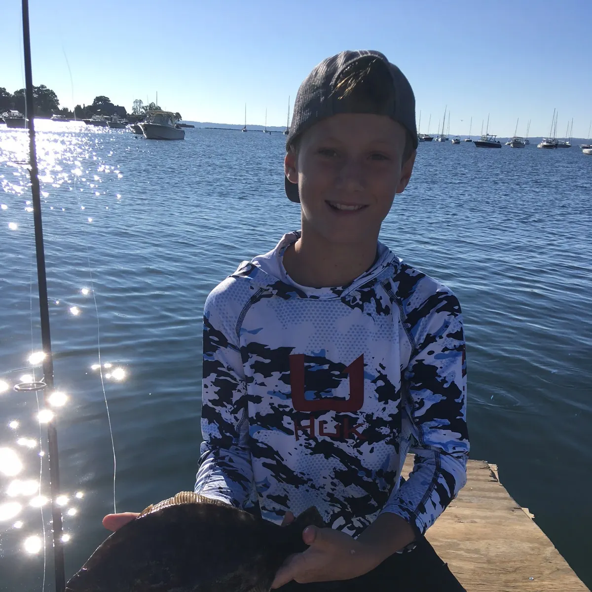 Summer flounder caught on Fishbrain