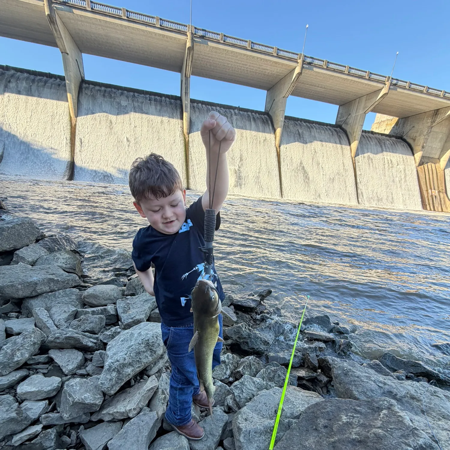 Channel catfish caught on Fishbrain