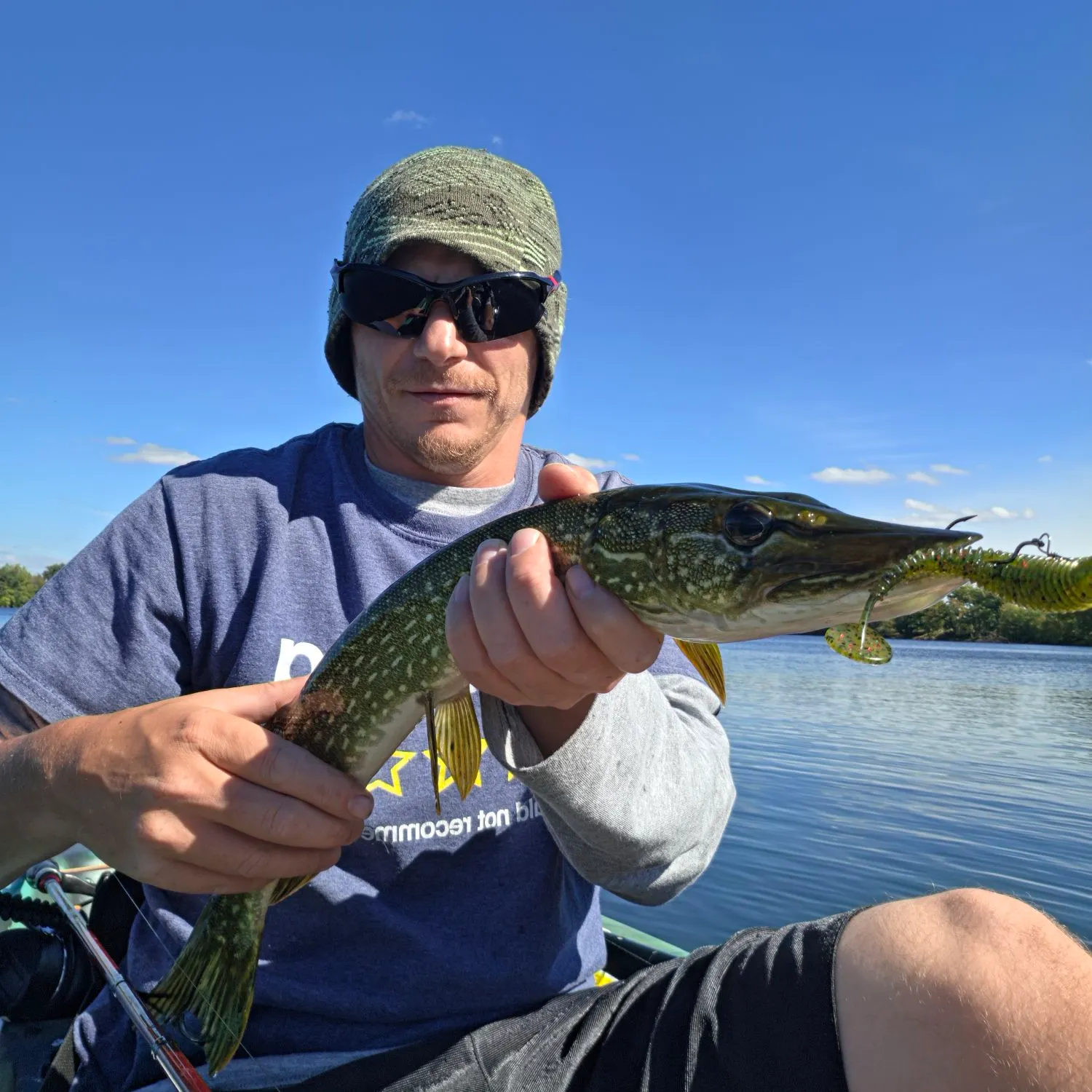 Northern pike caught on Fishbrain