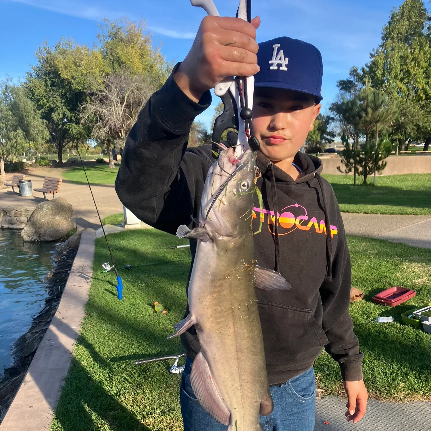 recently logged catches