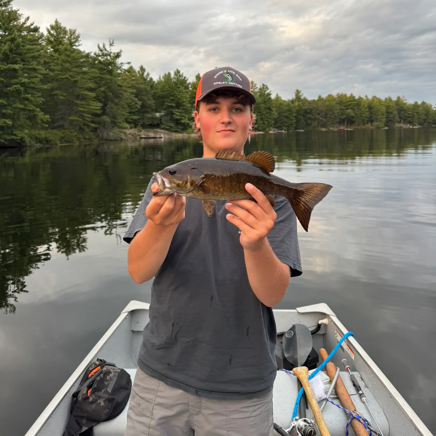Smallmouth bass caught on Fishbrain