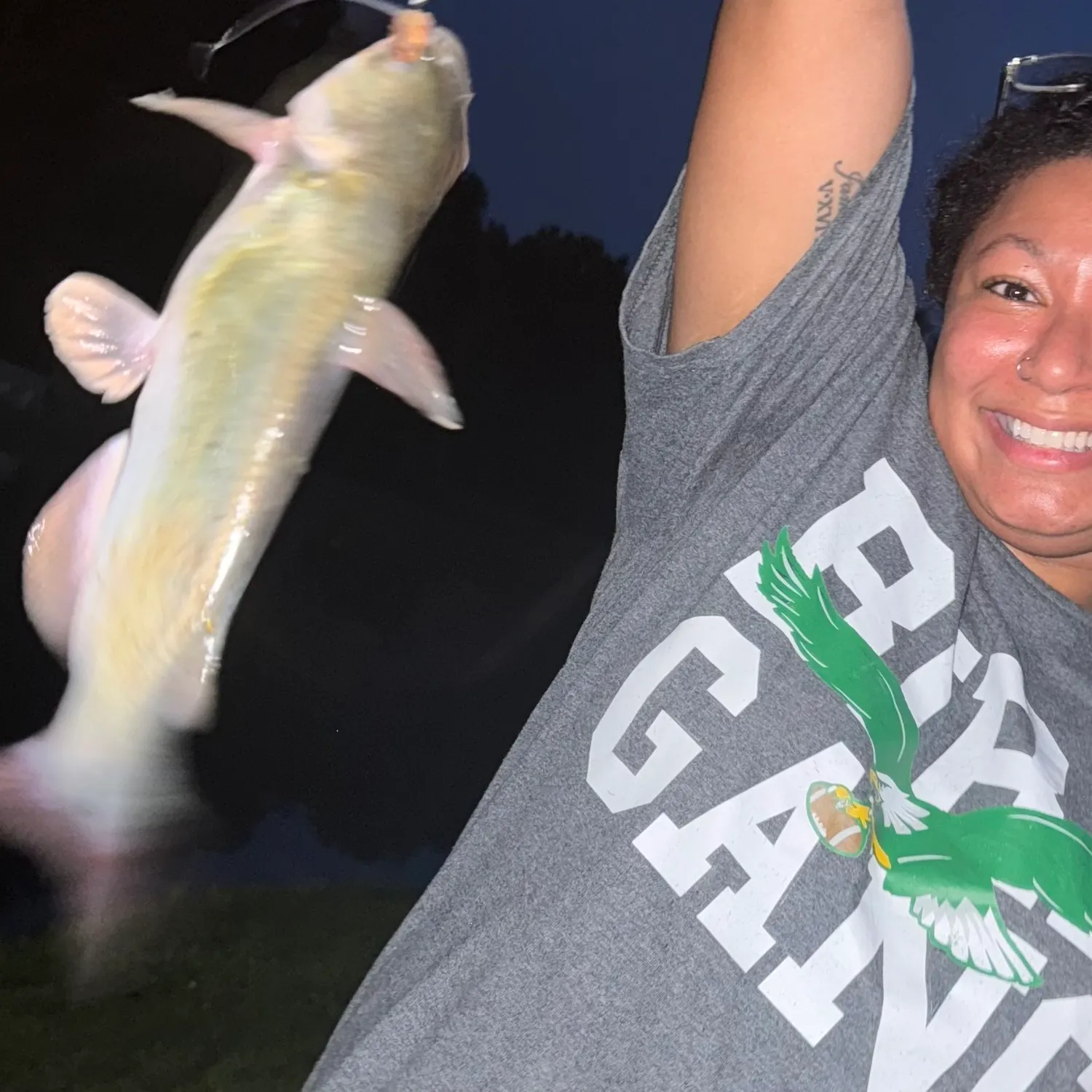 recently logged catches