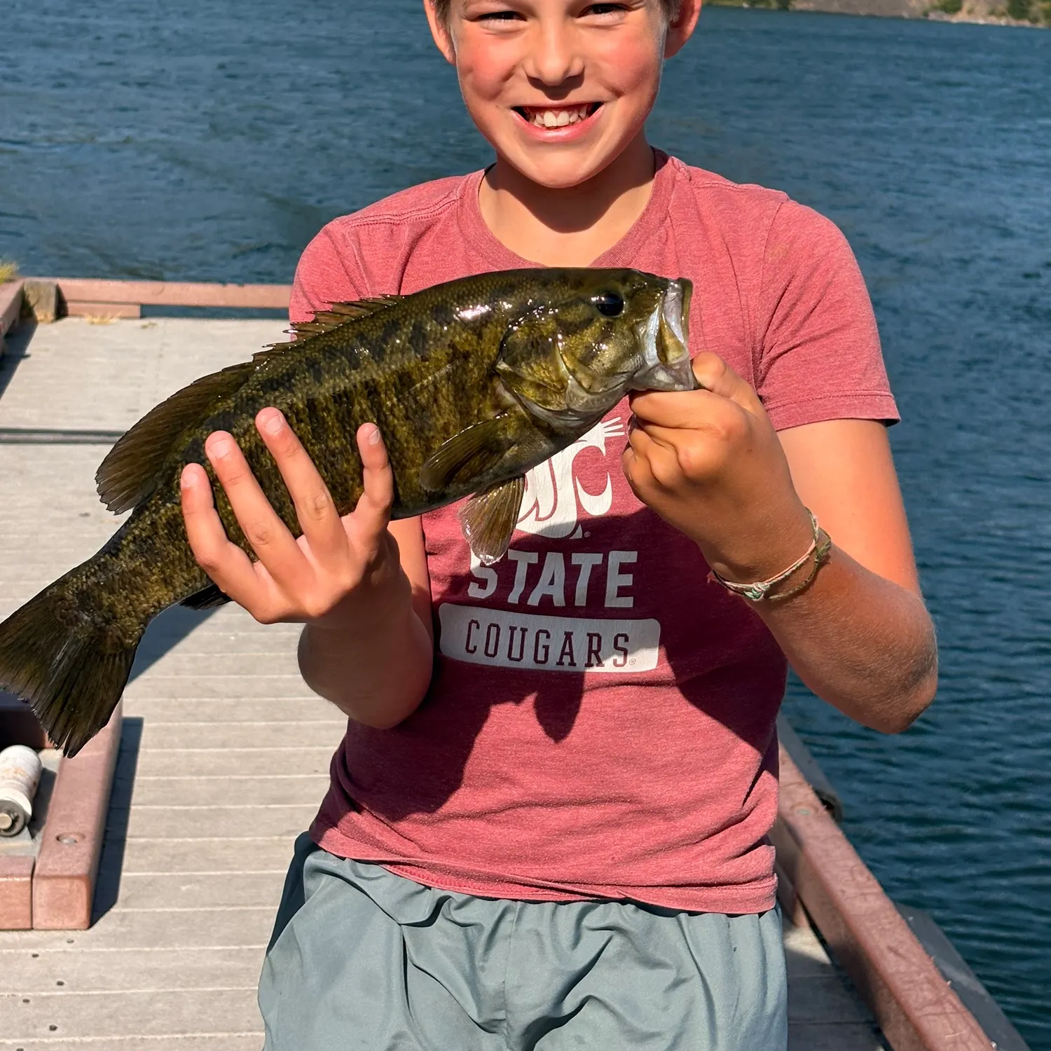 Smallmouth bass caught on Fishbrain