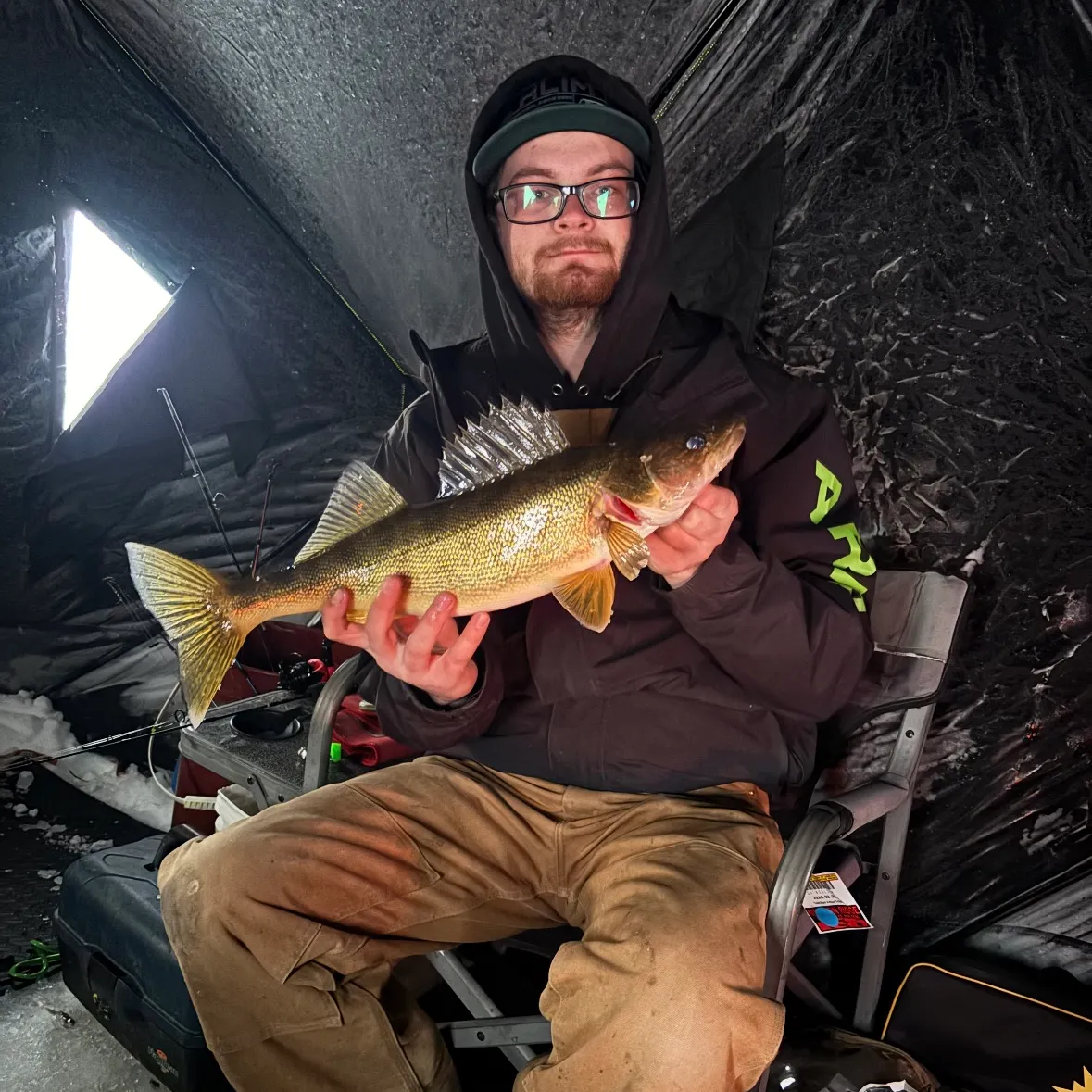 Walleye caught on Fishbrain