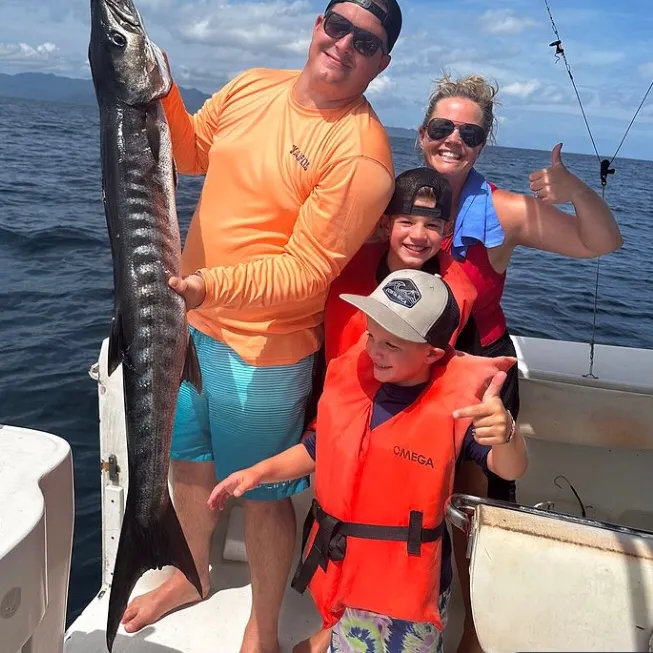 The most recent Great barracuda catches on Fishbrain