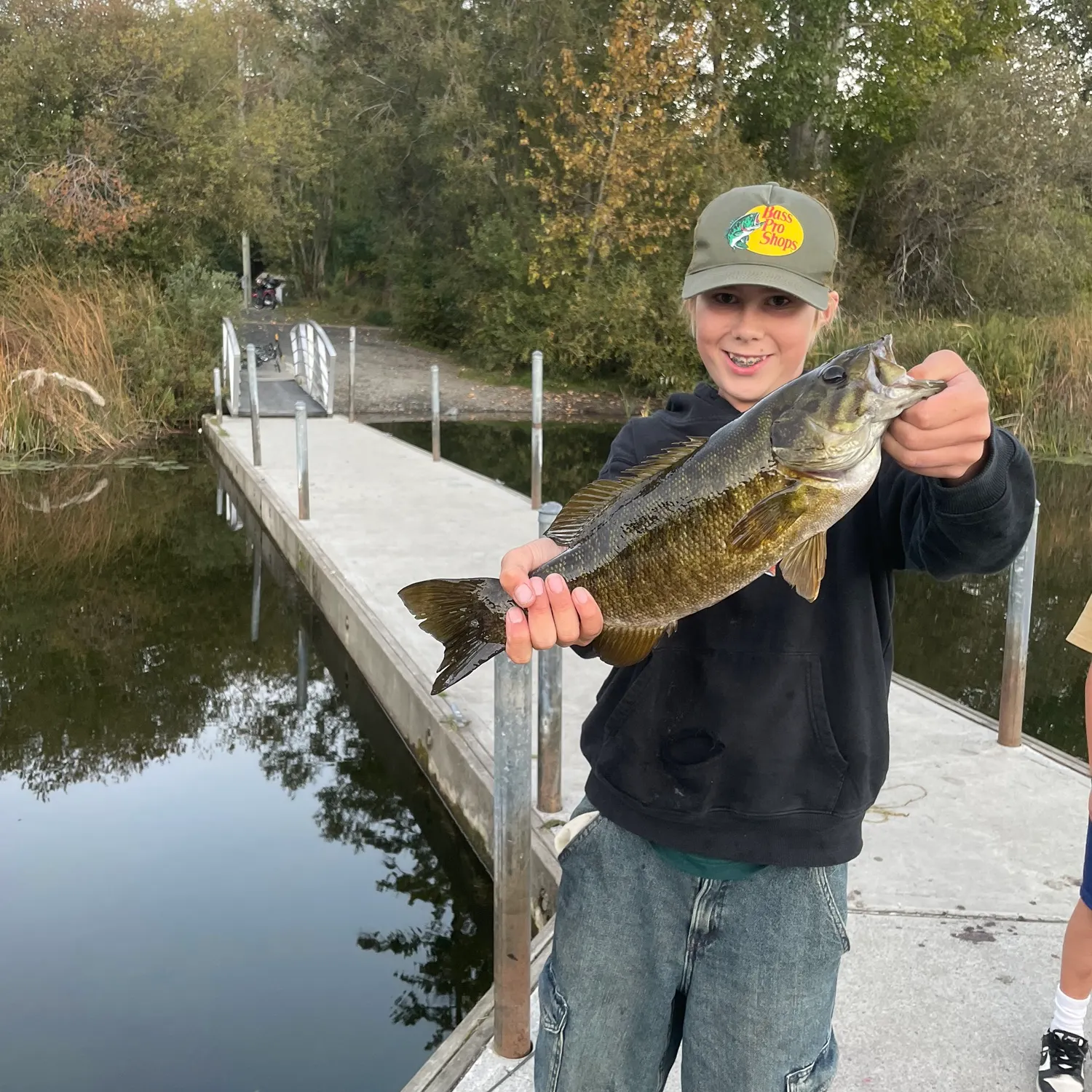 Smallmouth bass caught on Fishbrain