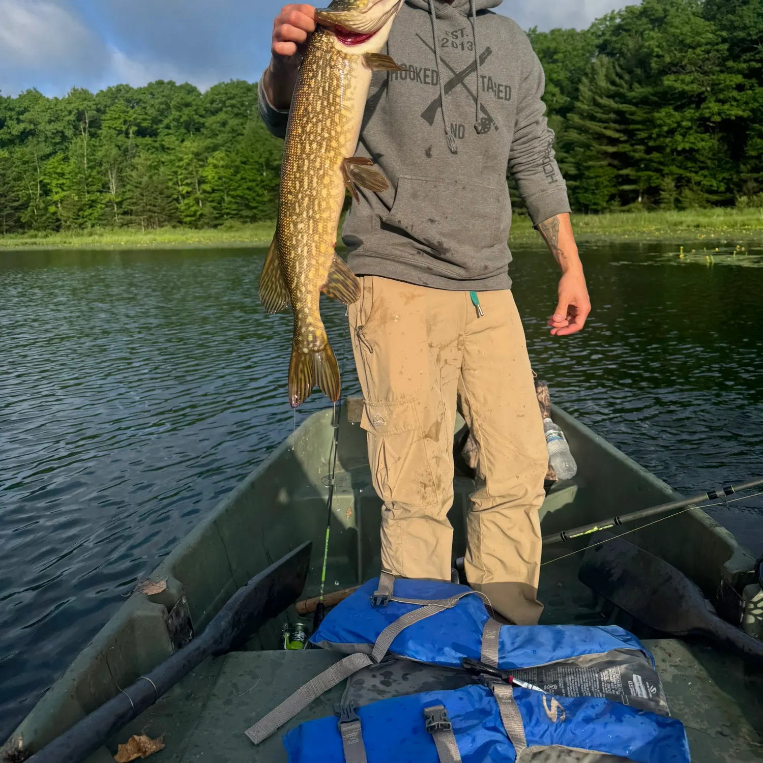recently logged catches