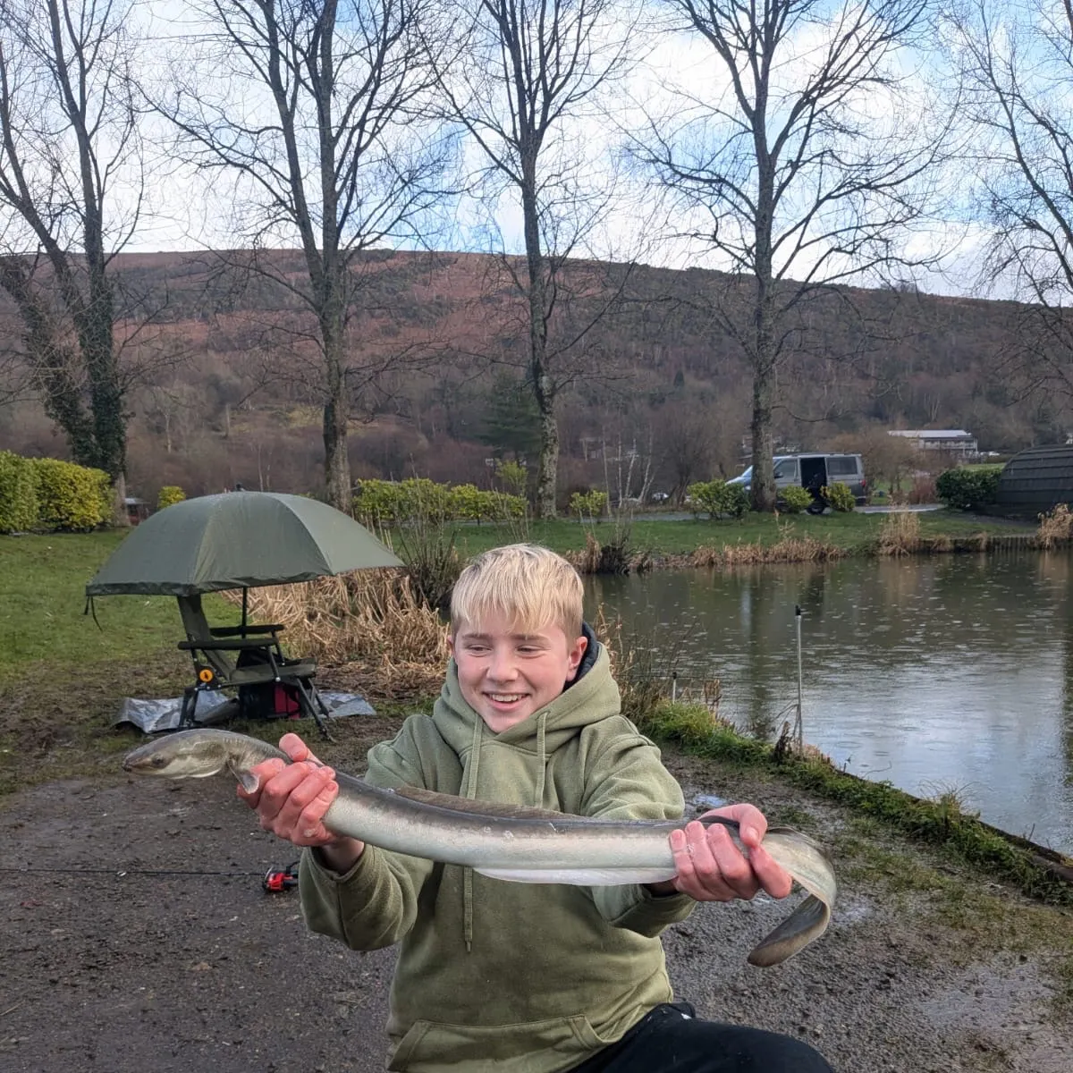 The most recent European eel catches on Fishbrain