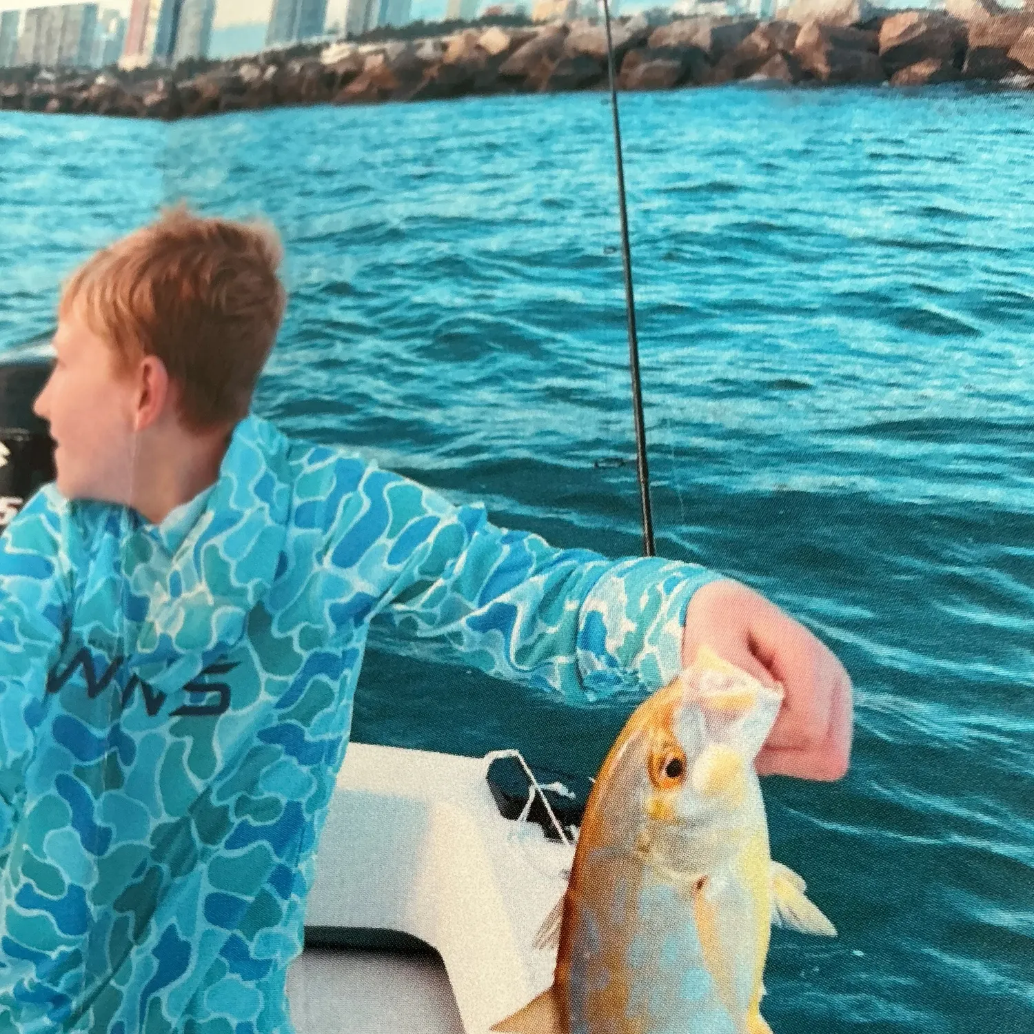 Yellow jack caught on Fishbrain