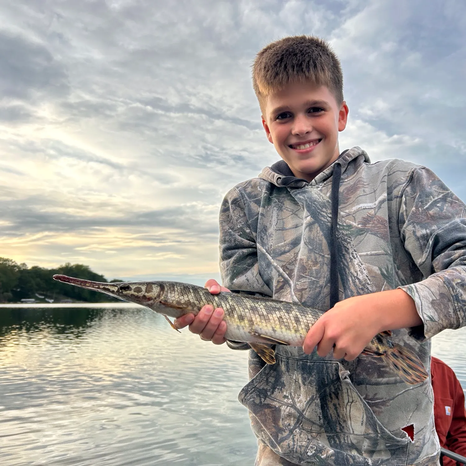The most recent Spotted gar catches on Fishbrain