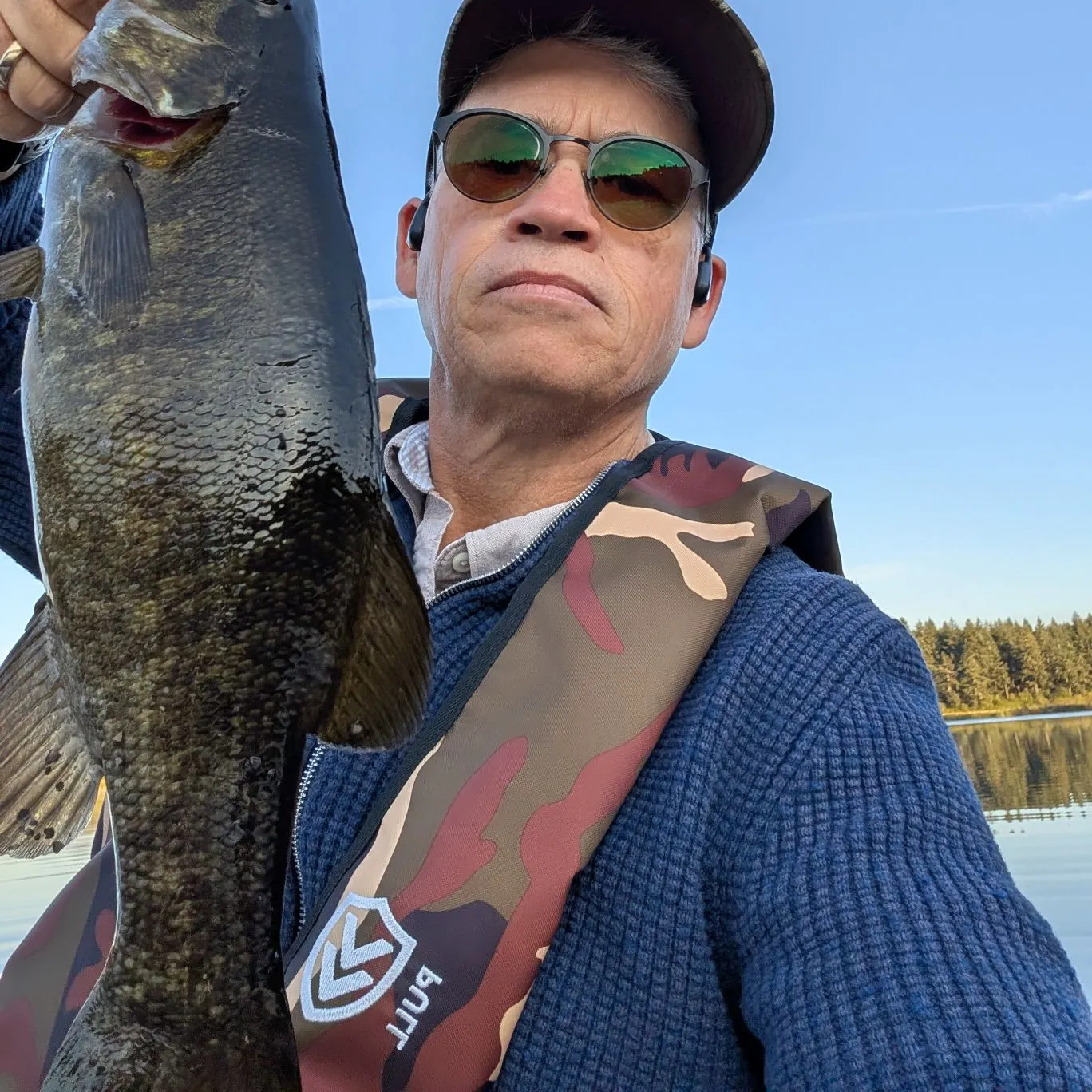 Smallmouth bass caught on Fishbrain