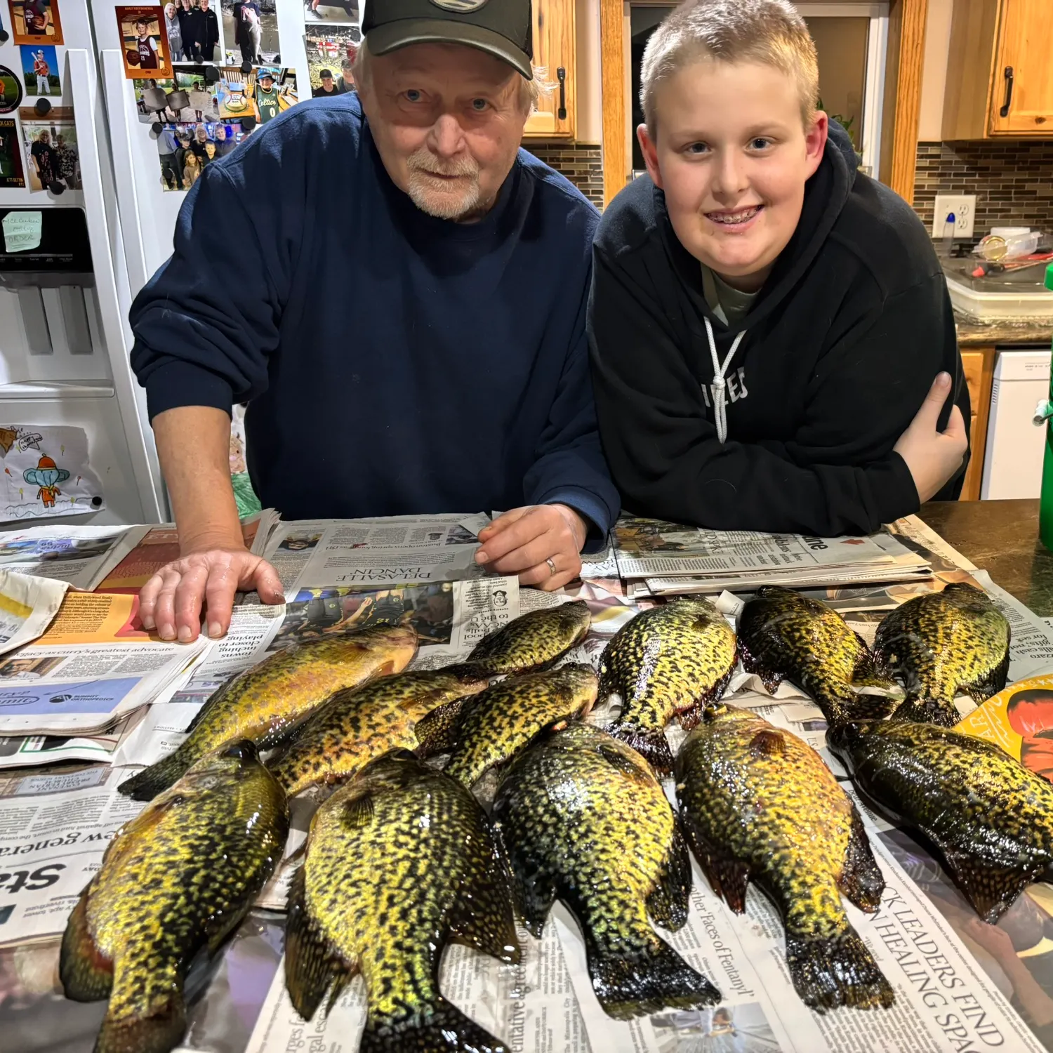 recently logged catches