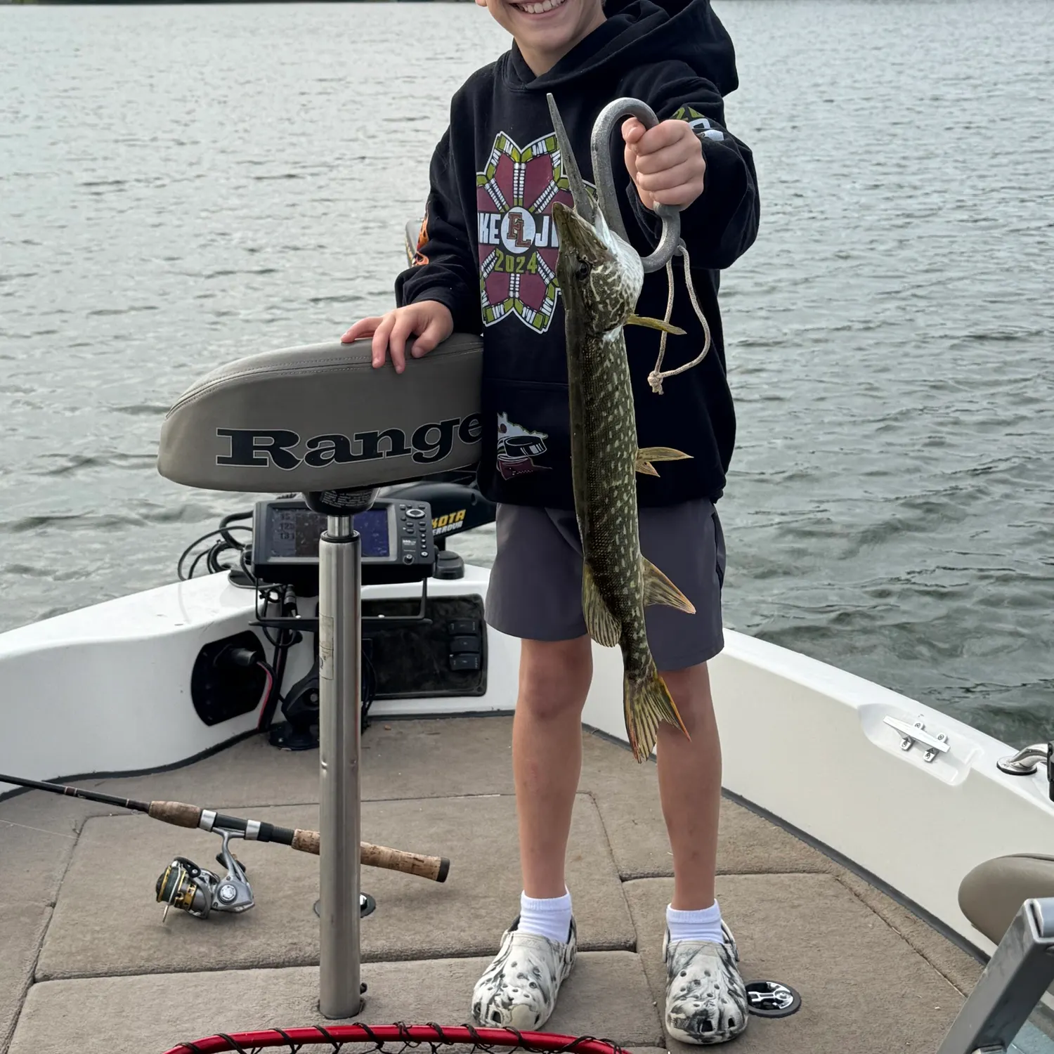 Northern pike caught on Fishbrain