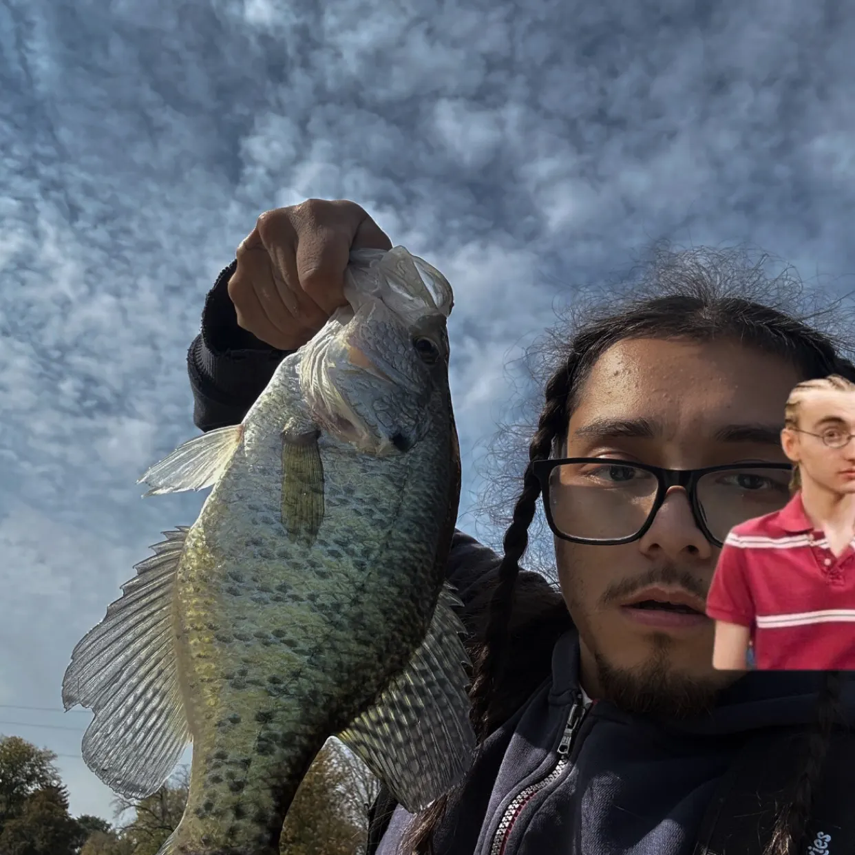 White crappie caught on Fishbrain