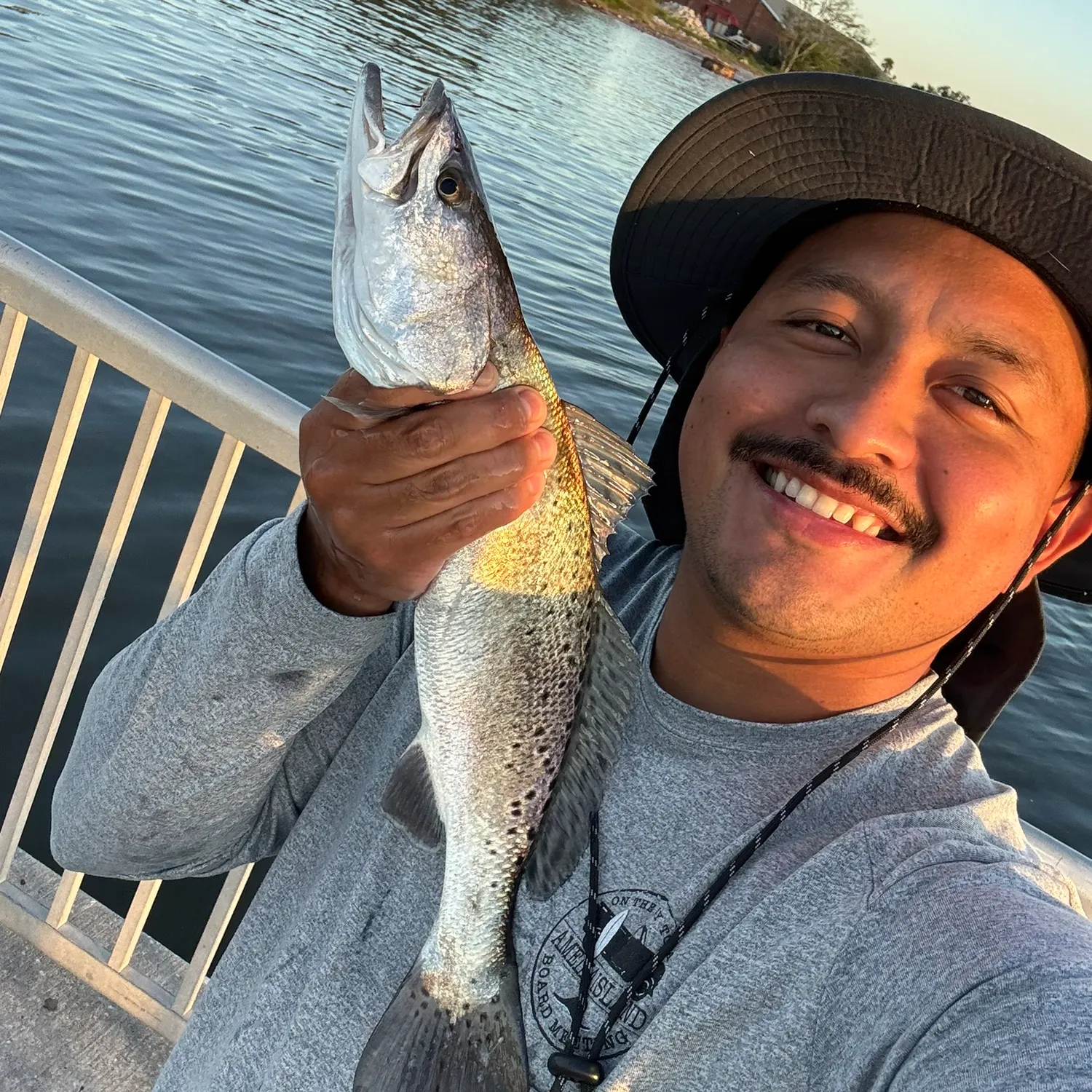Spotted seatrout caught on Fishbrain