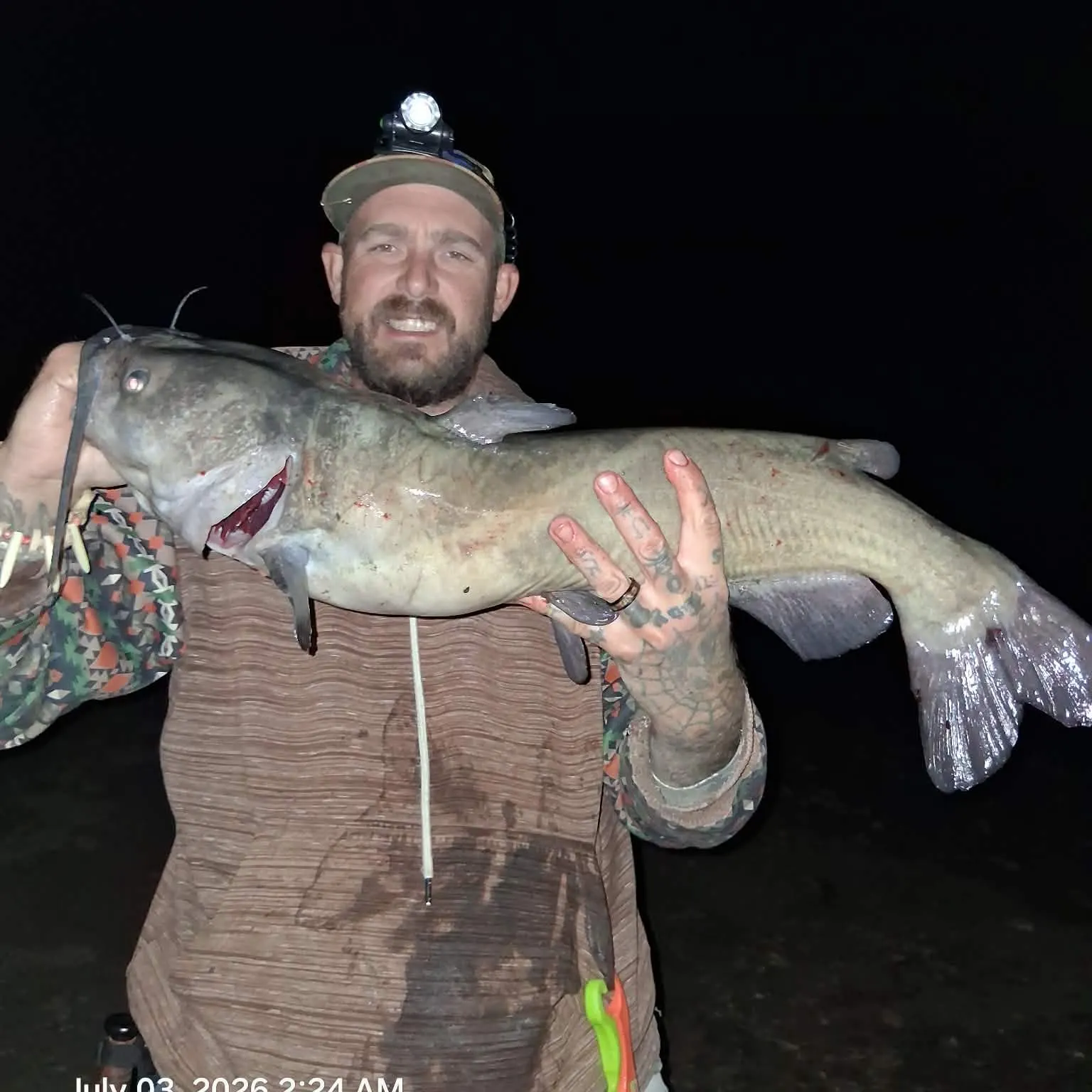 recently logged catches