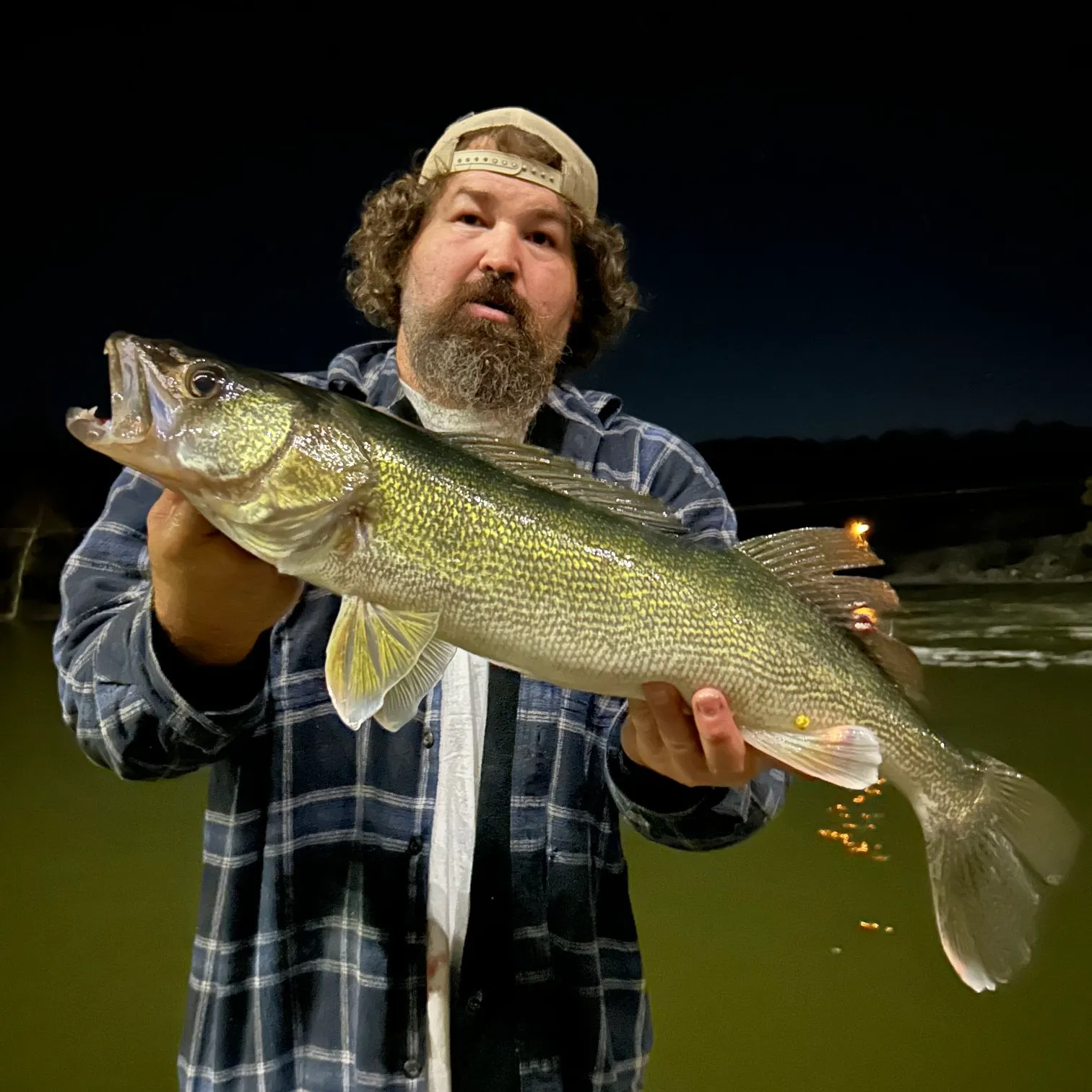 Walleye caught on Fishbrain