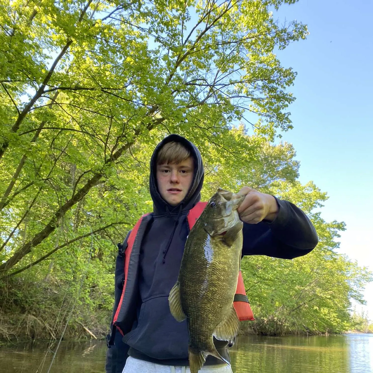 Smallmouth bass caught on Fishbrain