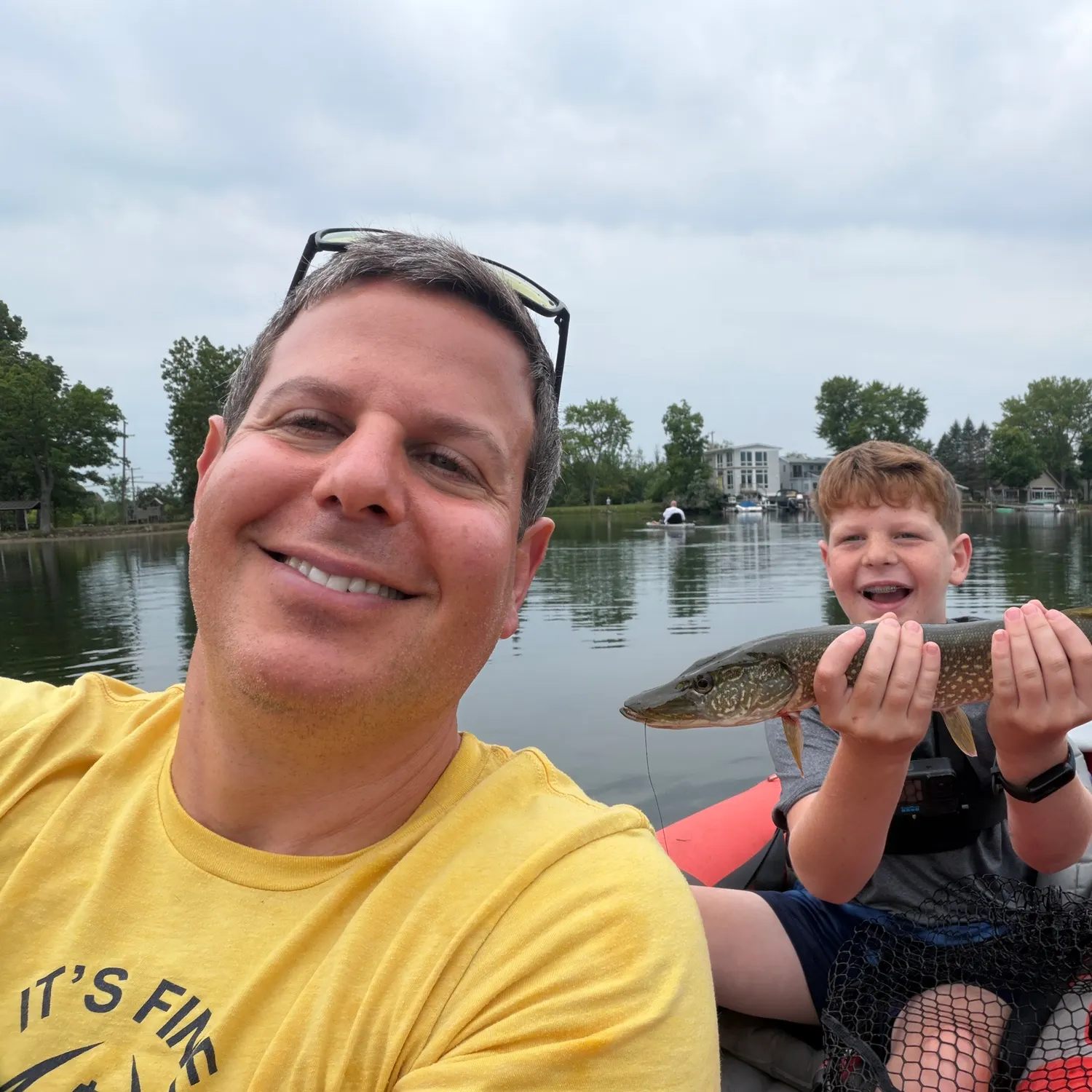 Northern pike caught on Fishbrain