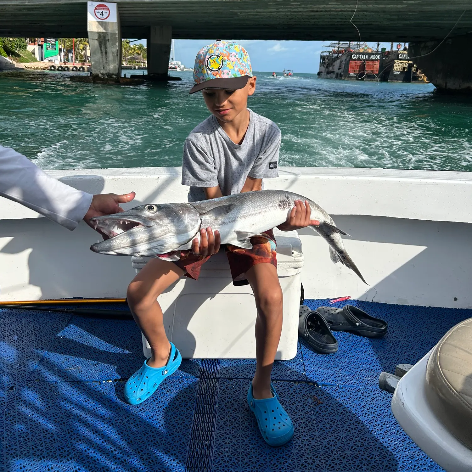 The most recent Great barracuda catches on Fishbrain