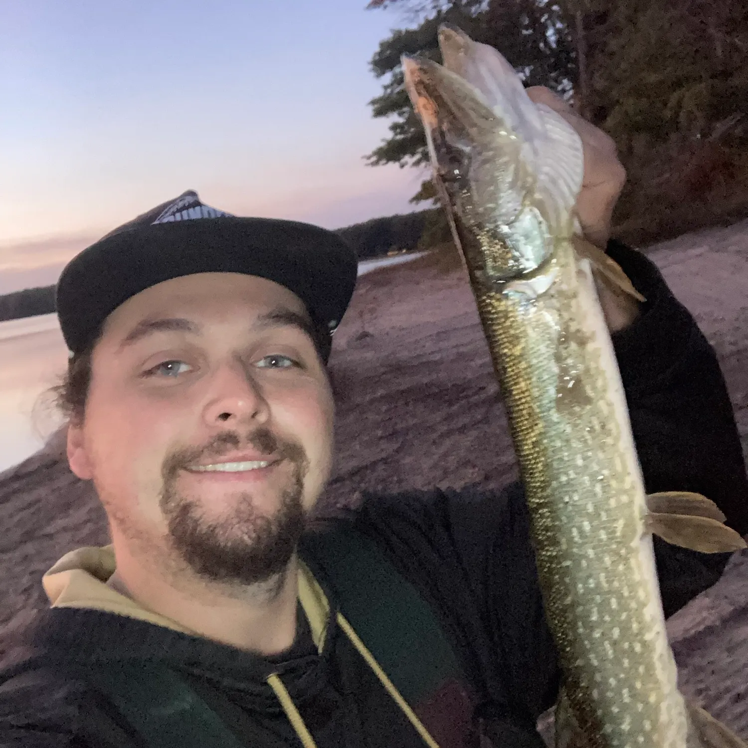 Northern pike caught on Fishbrain