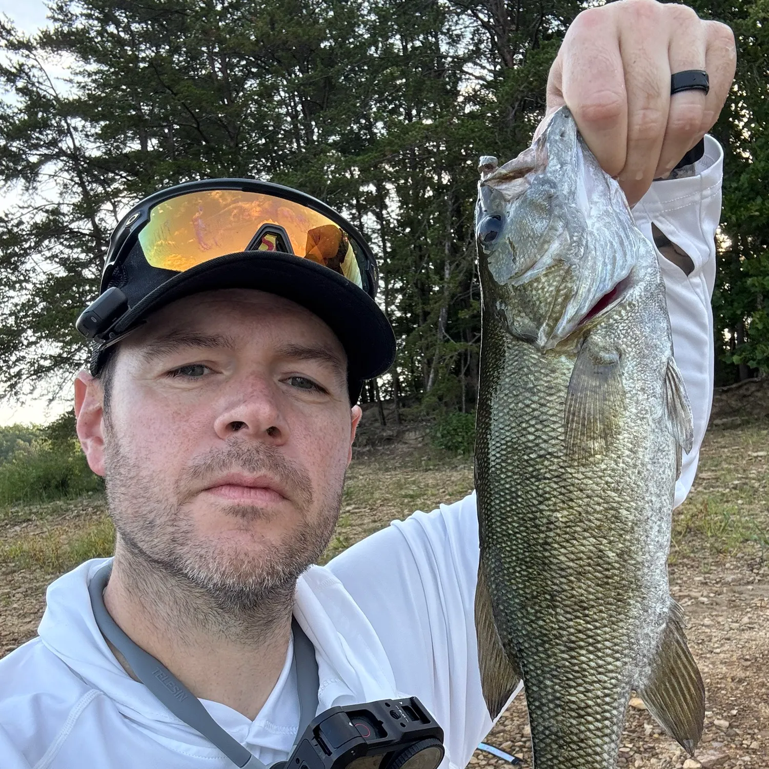 Smallmouth bass caught on Fishbrain