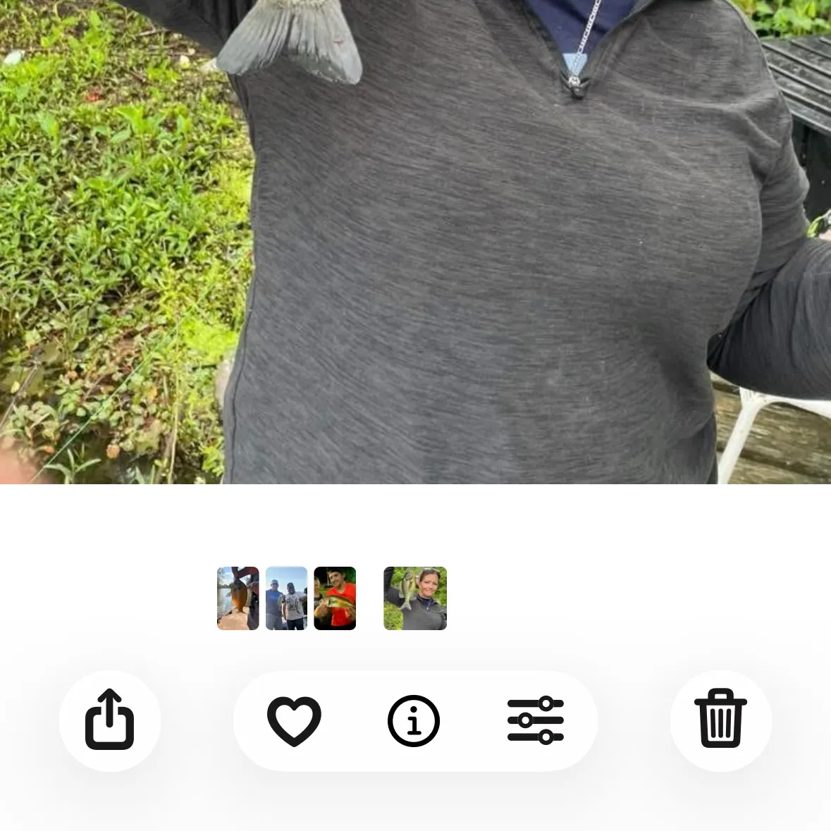 recently logged catches
