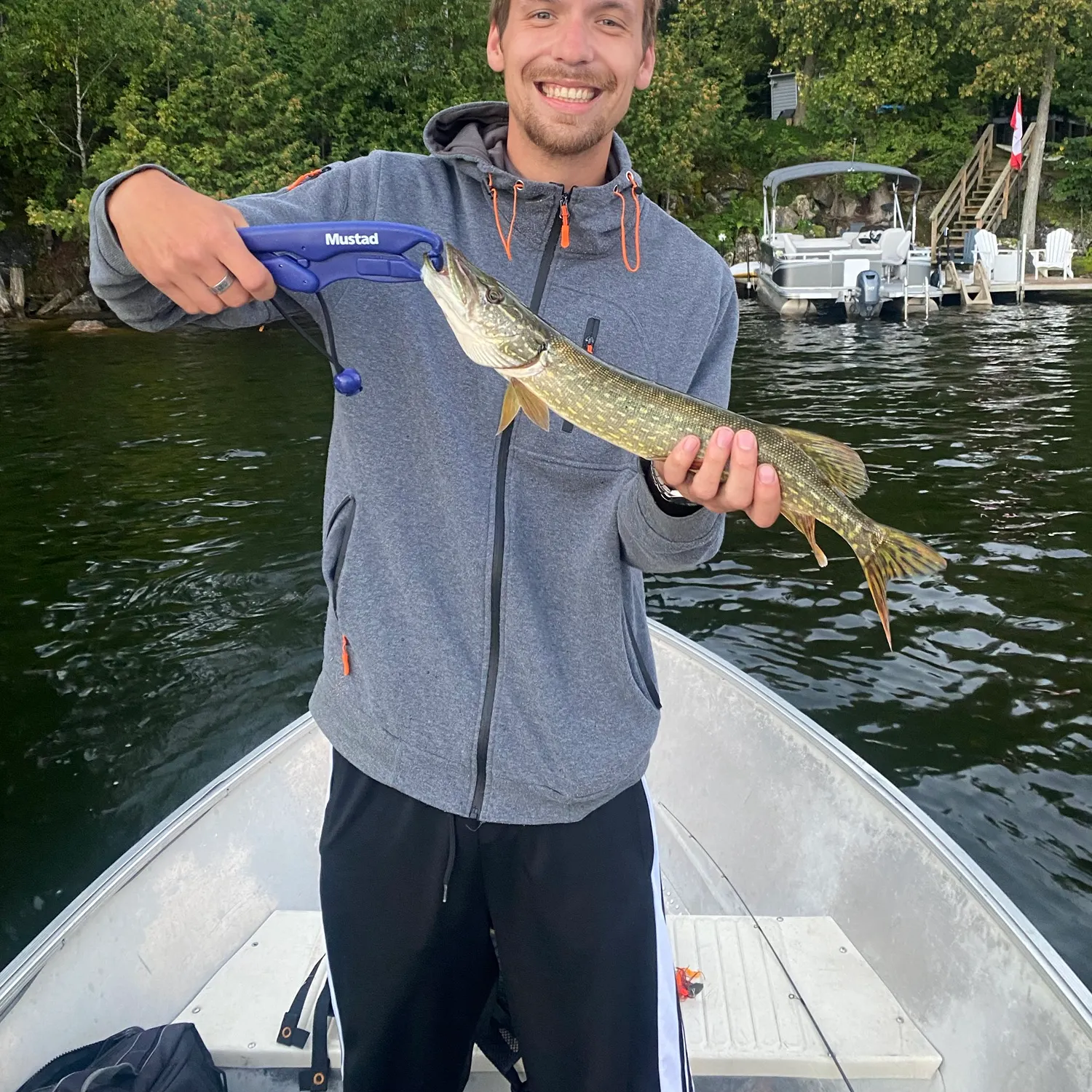 Northern pike caught on Fishbrain