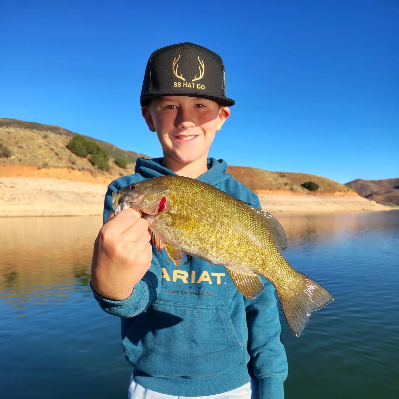 Smallmouth bass caught on Fishbrain