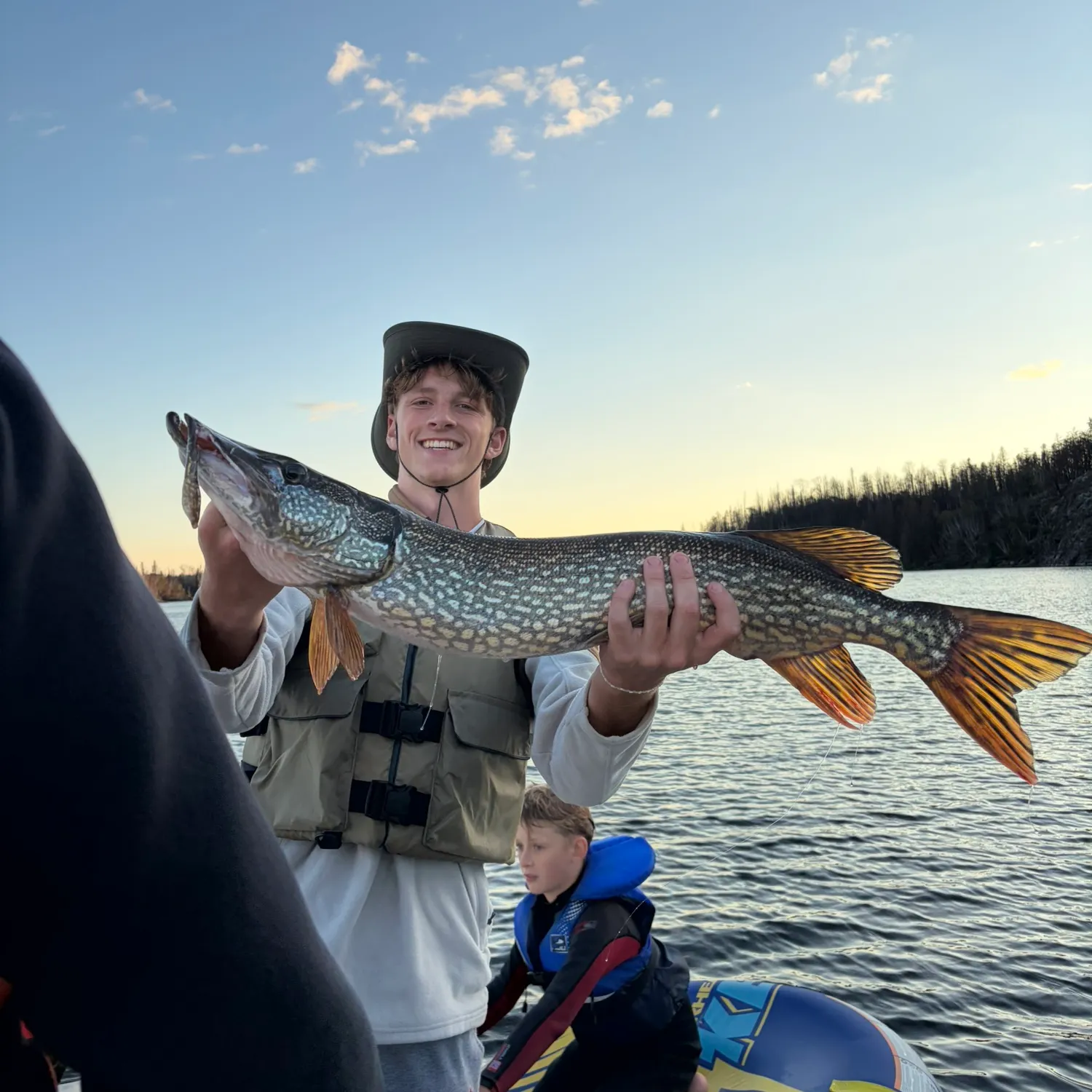 Northern pike caught on Fishbrain