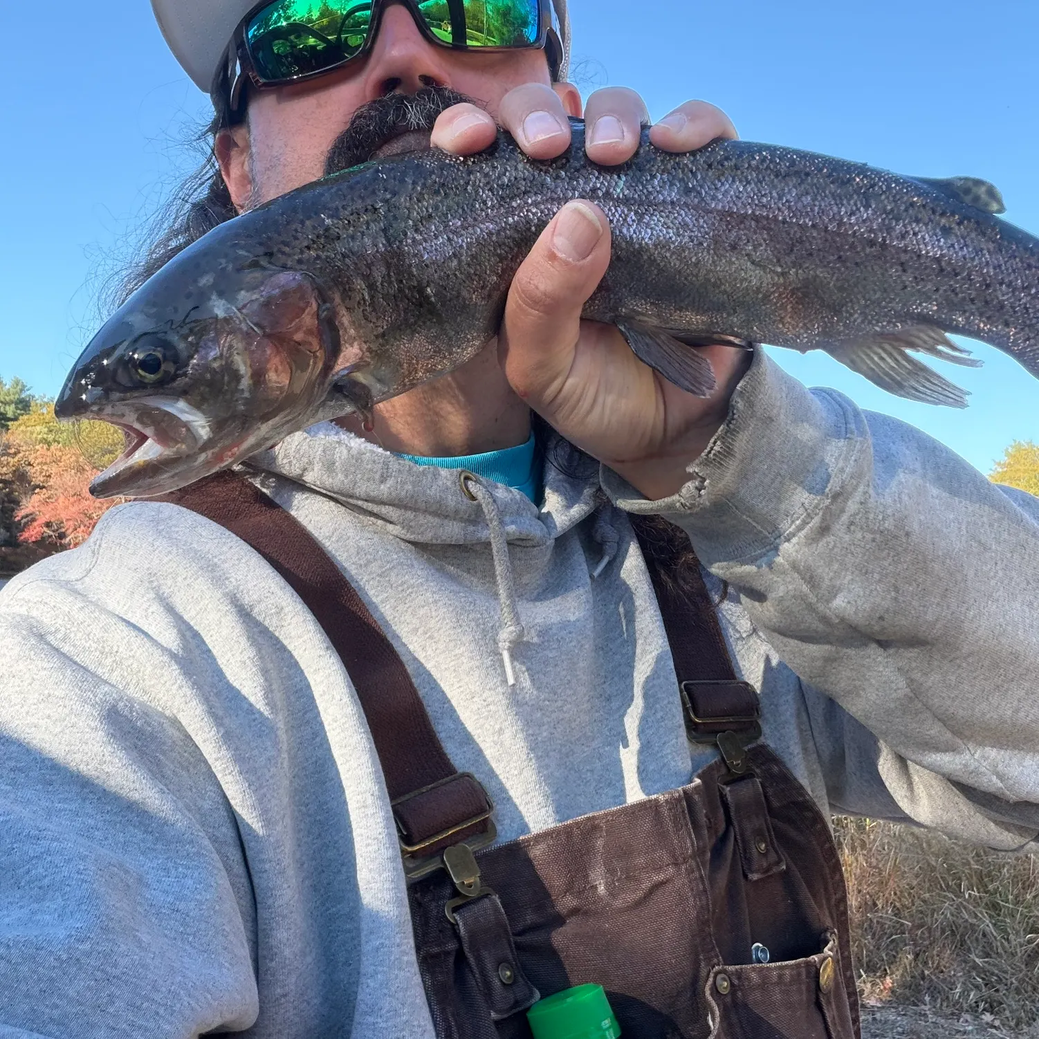 Rainbow trout caught on Fishbrain