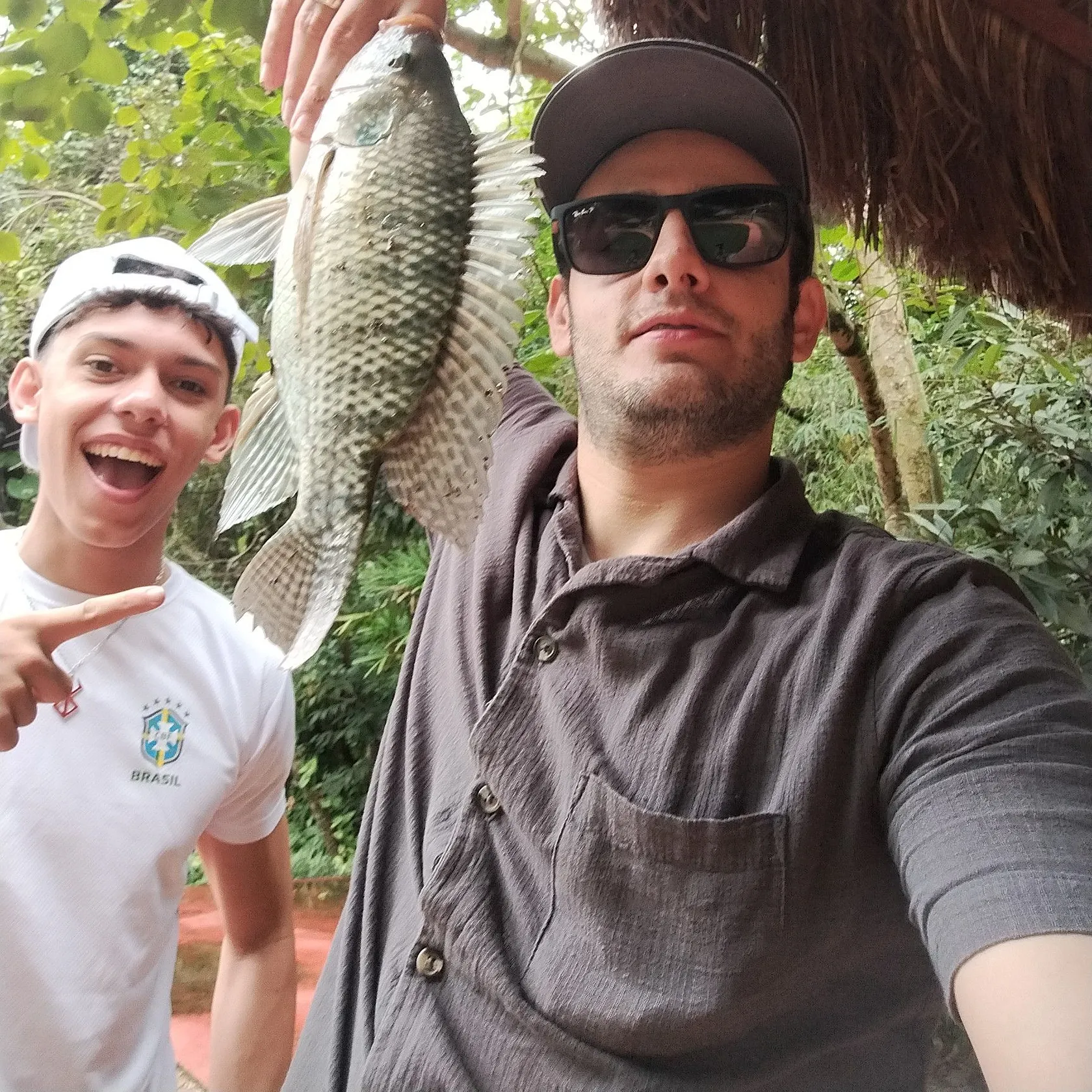Nile tilapia caught on Fishbrain