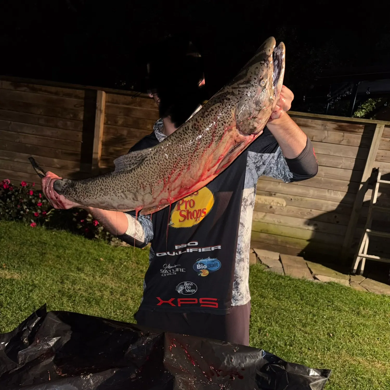 Chinook salmon caught on Fishbrain
