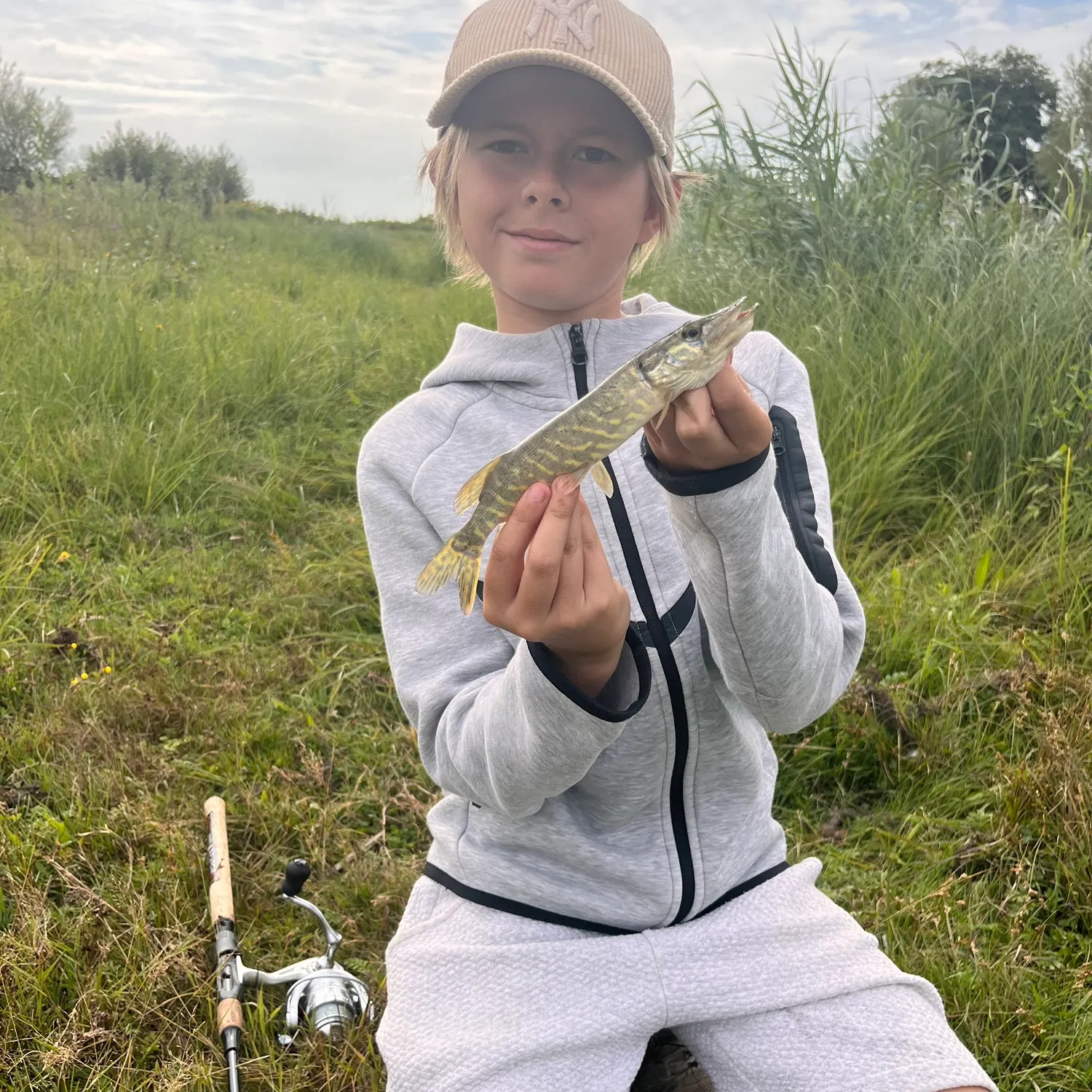 Northern pike caught on Fishbrain
