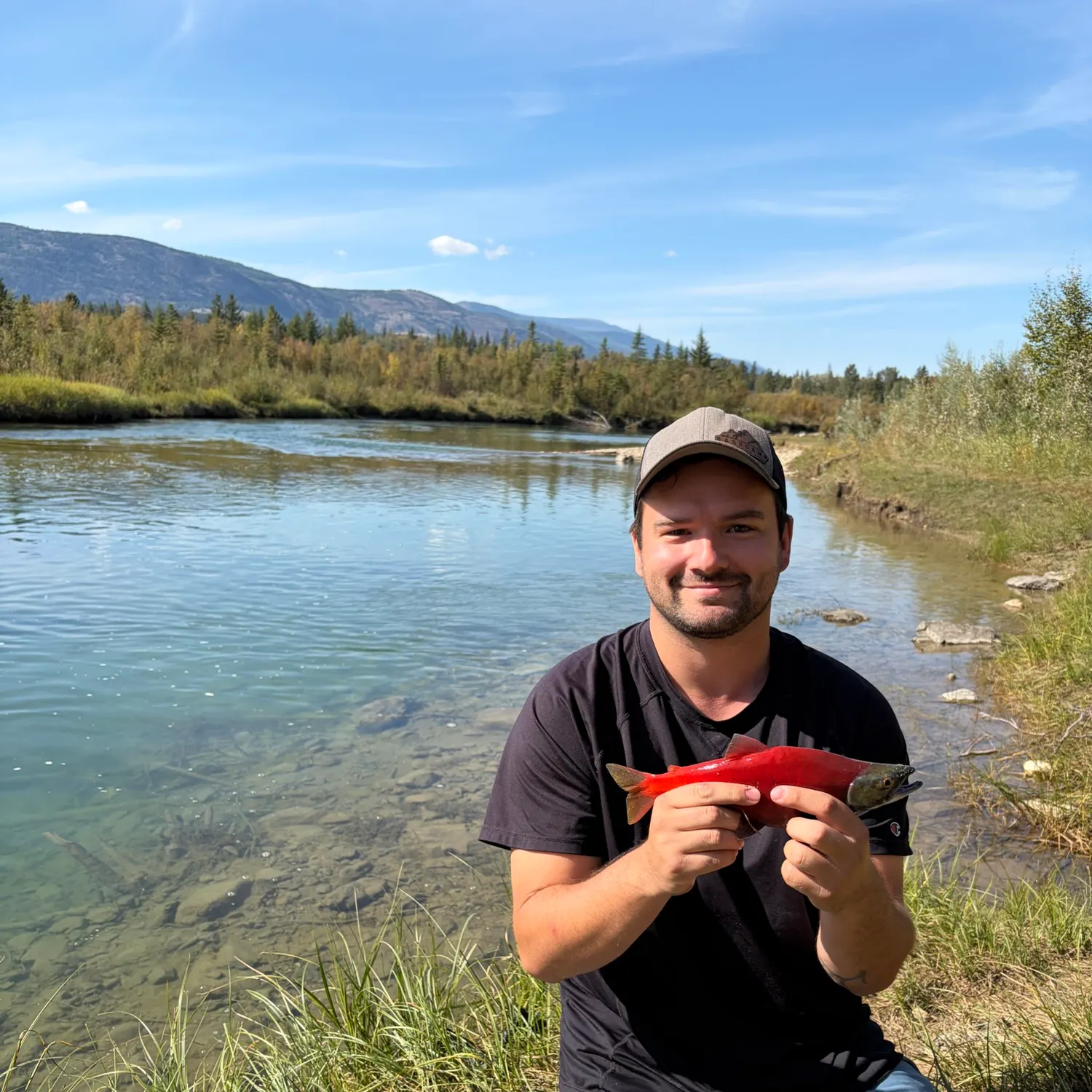 Kokanee salmon caught on Fishbrain