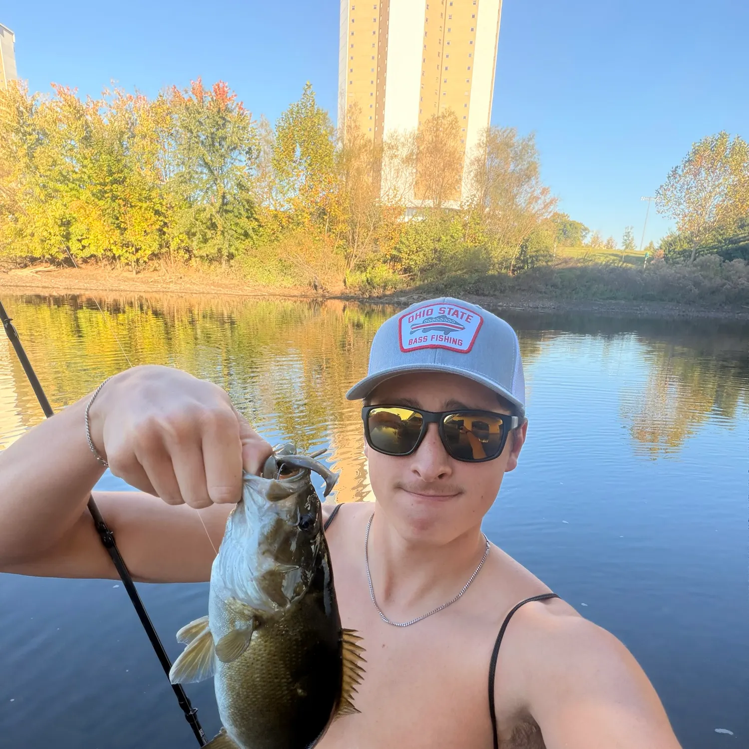Smallmouth bass caught on Fishbrain