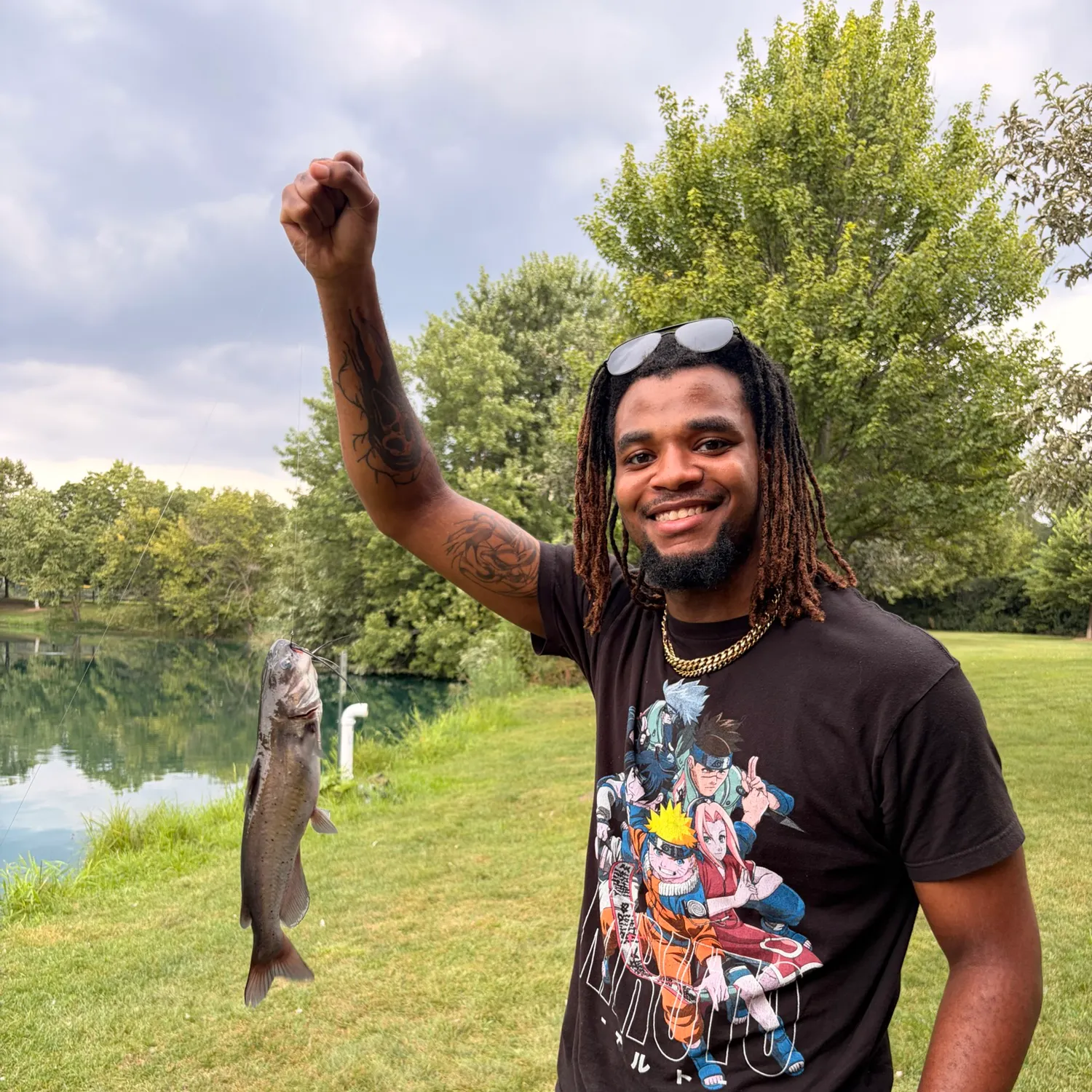 White bullhead caught on Fishbrain