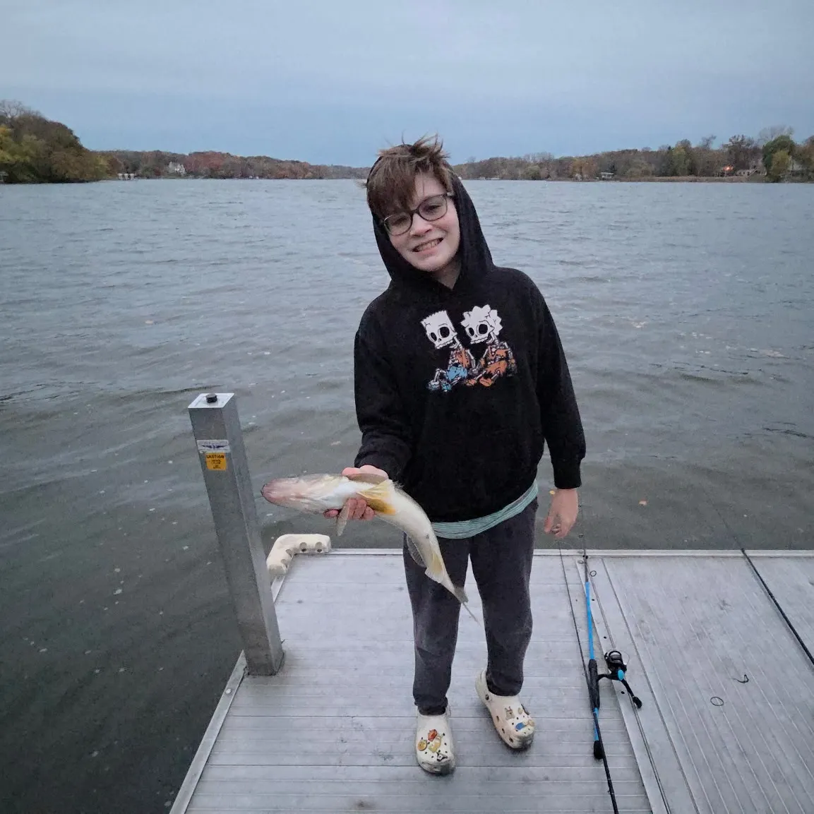 Walleye caught on Fishbrain