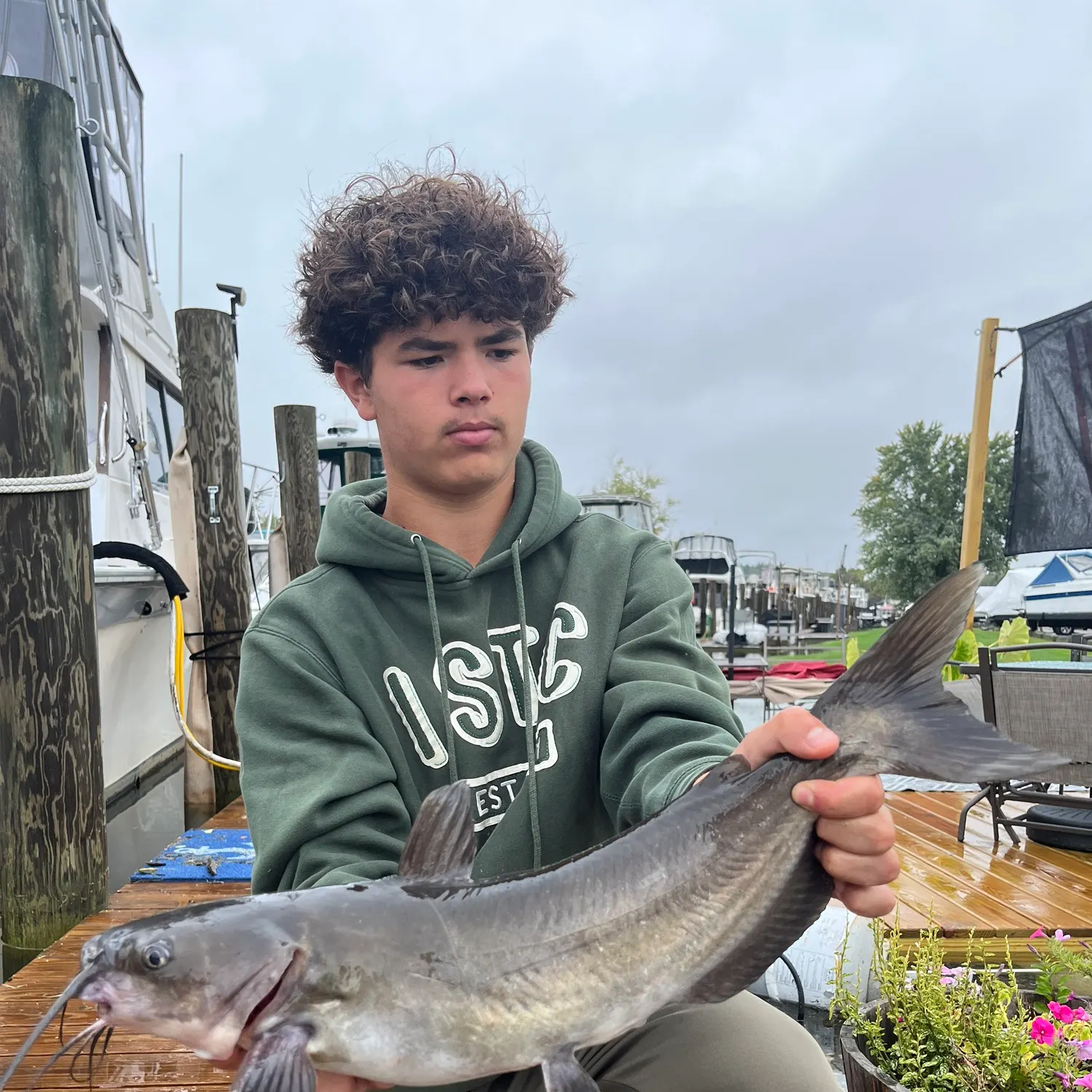 Channel catfish caught on Fishbrain