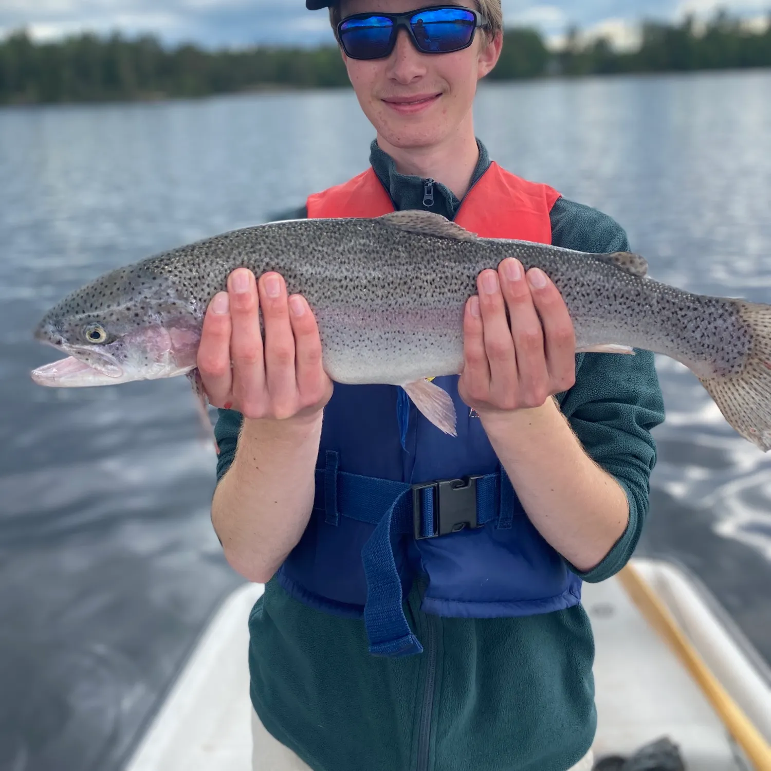 Rainbow trout caught on Fishbrain