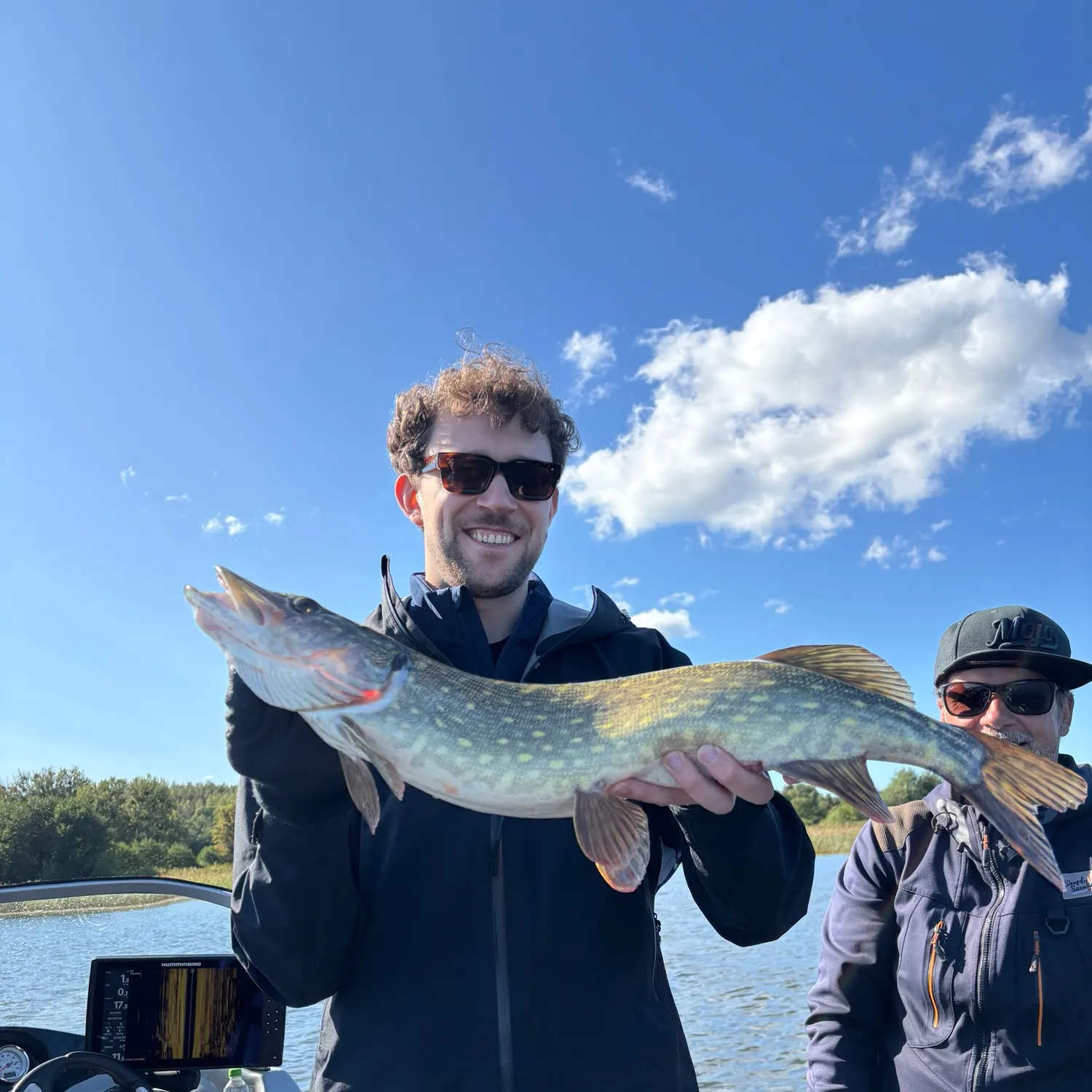 Northern pike caught on Fishbrain