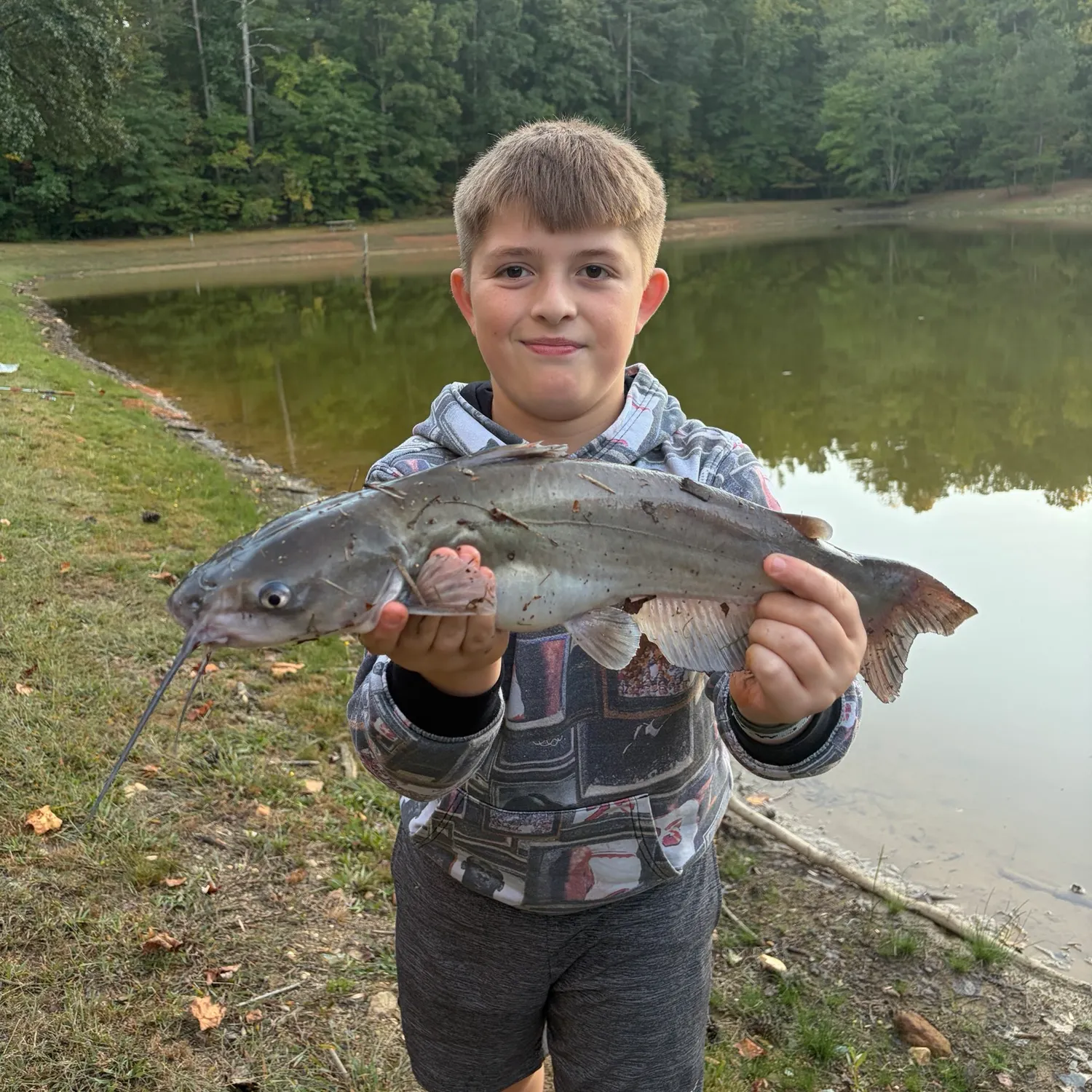 Channel catfish caught on Fishbrain