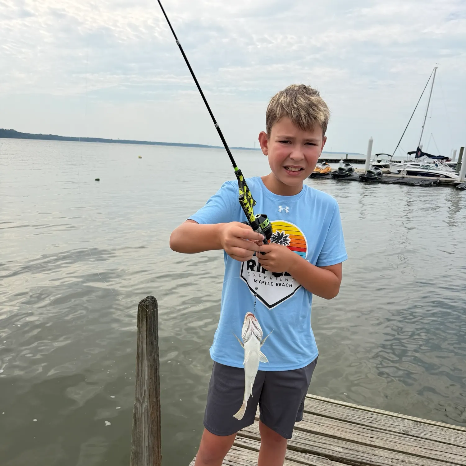 Atlantic croaker caught on Fishbrain