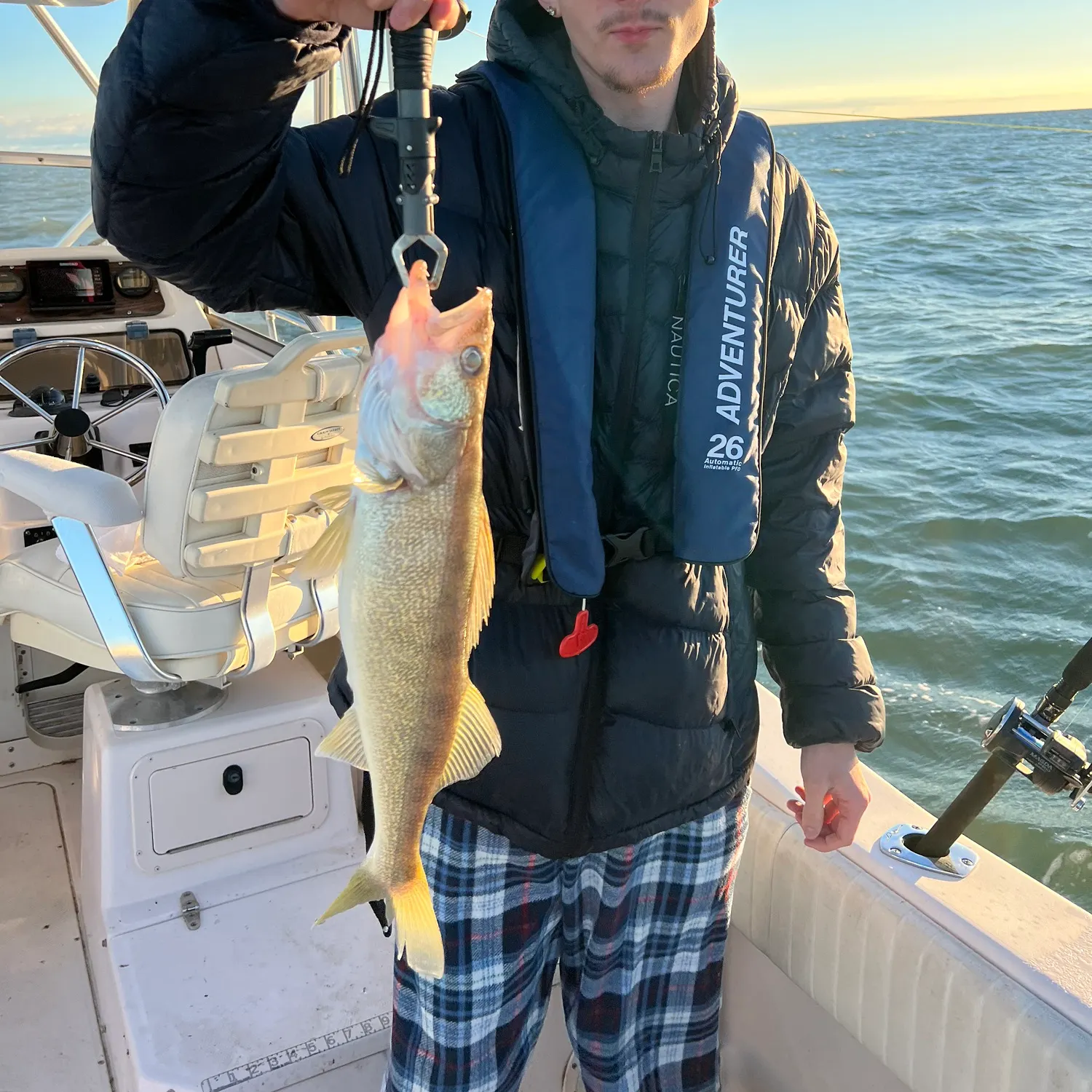 Walleye caught on Fishbrain