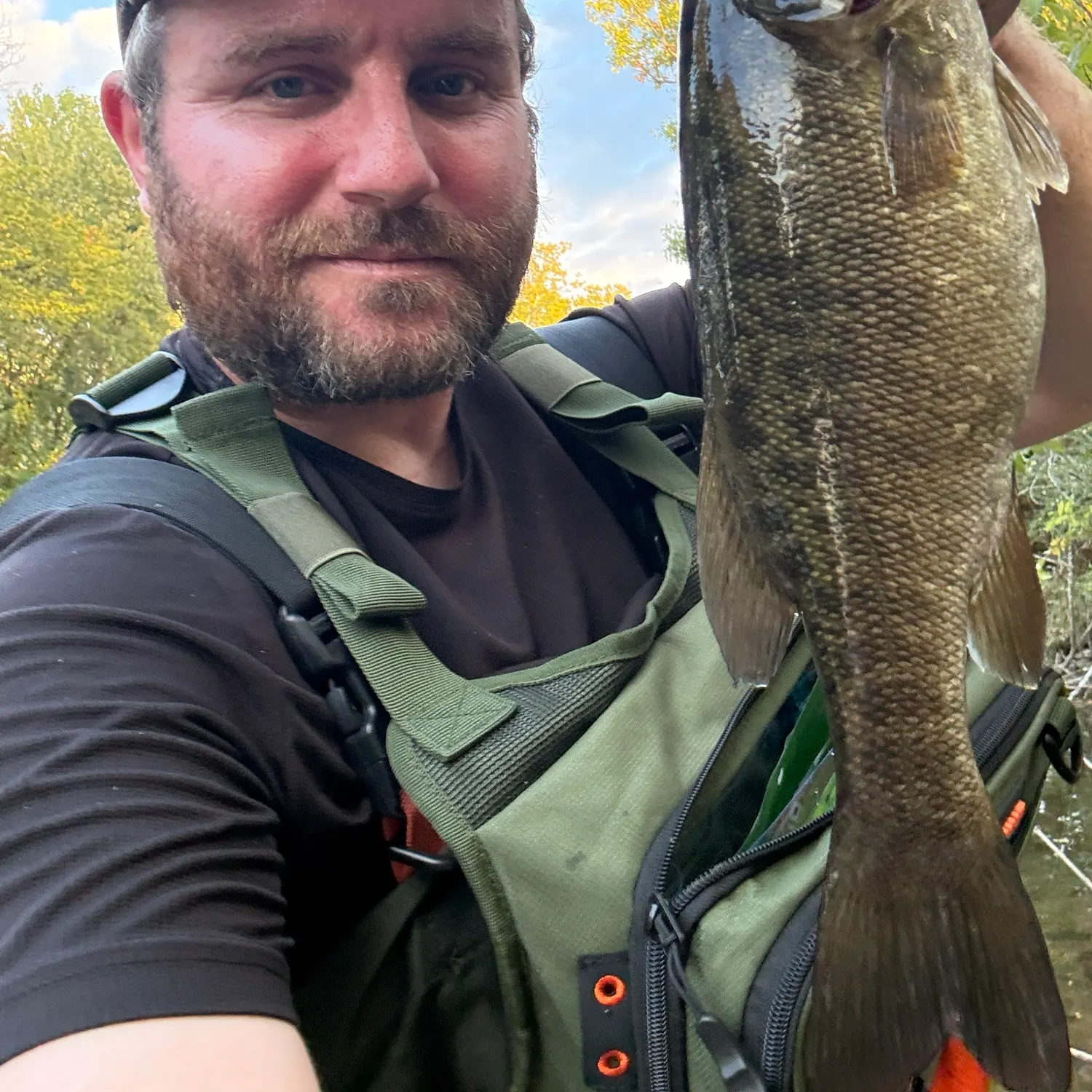 Smallmouth bass caught on Fishbrain