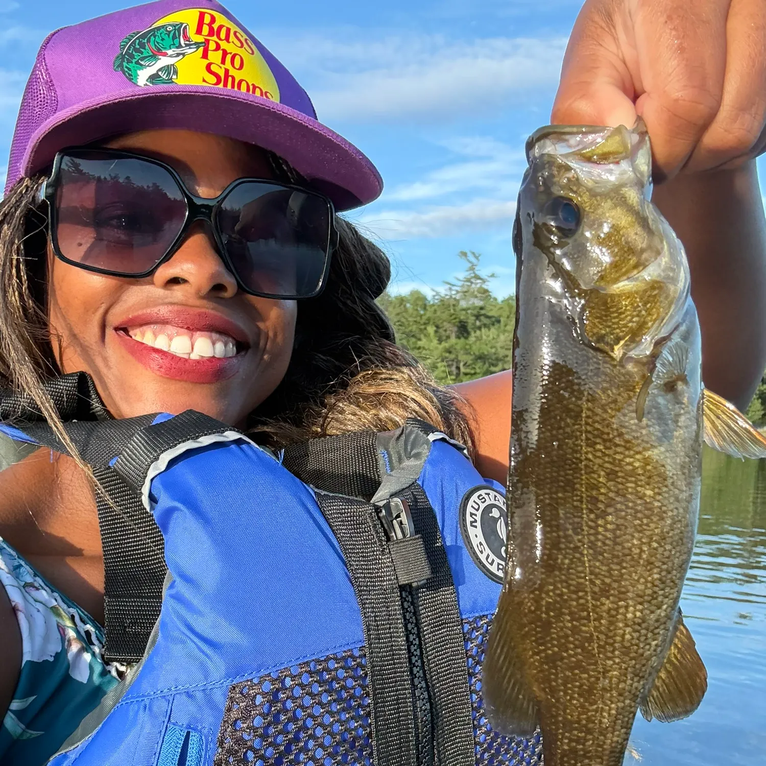 Smallmouth bass caught on Fishbrain