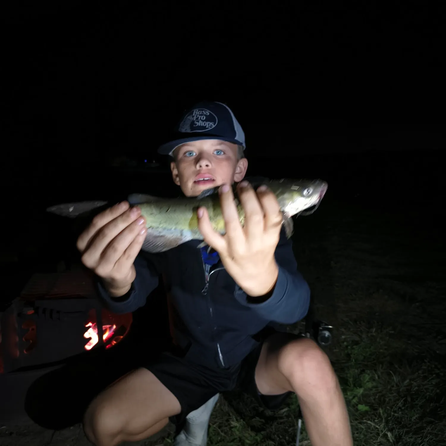 Channel catfish caught on Fishbrain