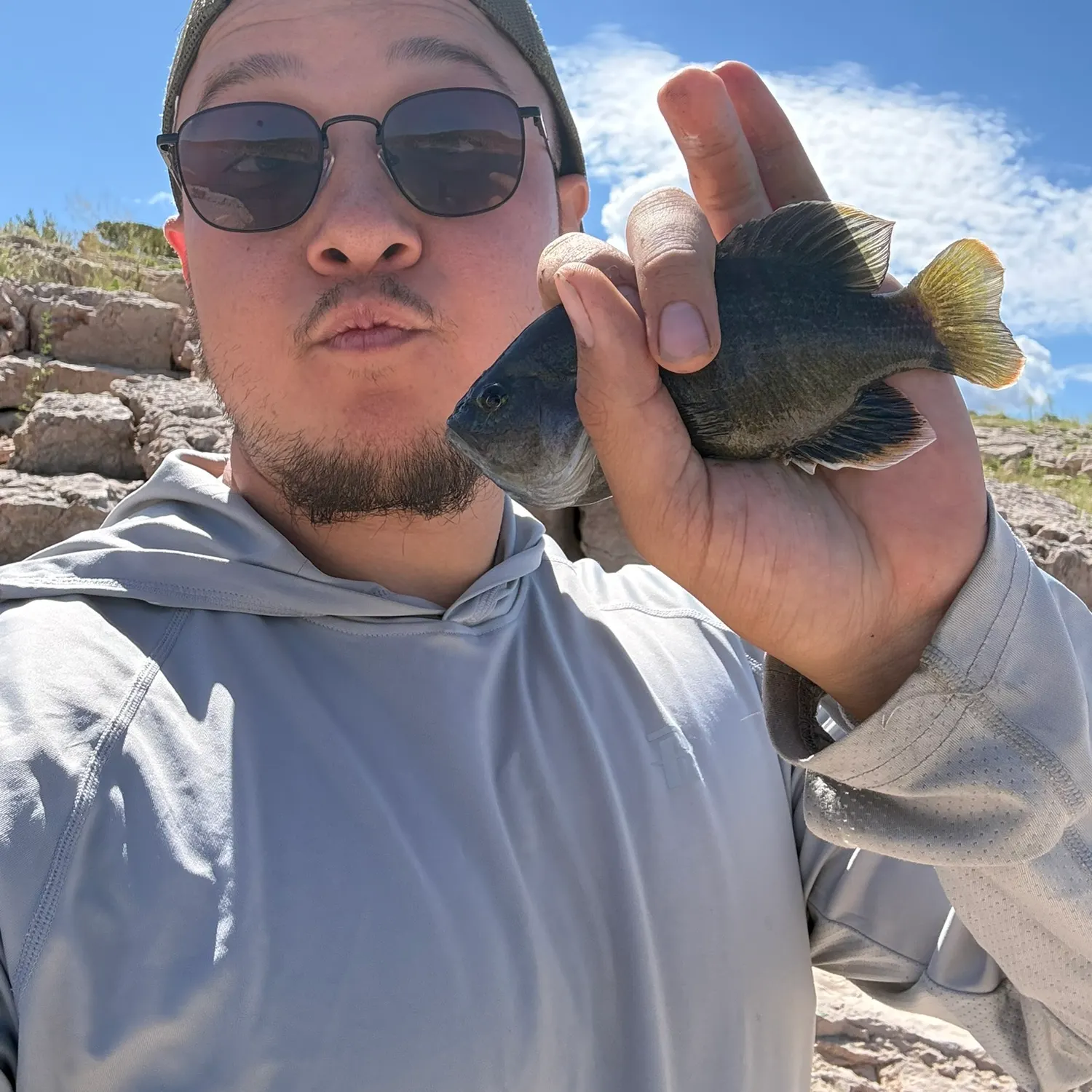 Bluegill caught on Fishbrain